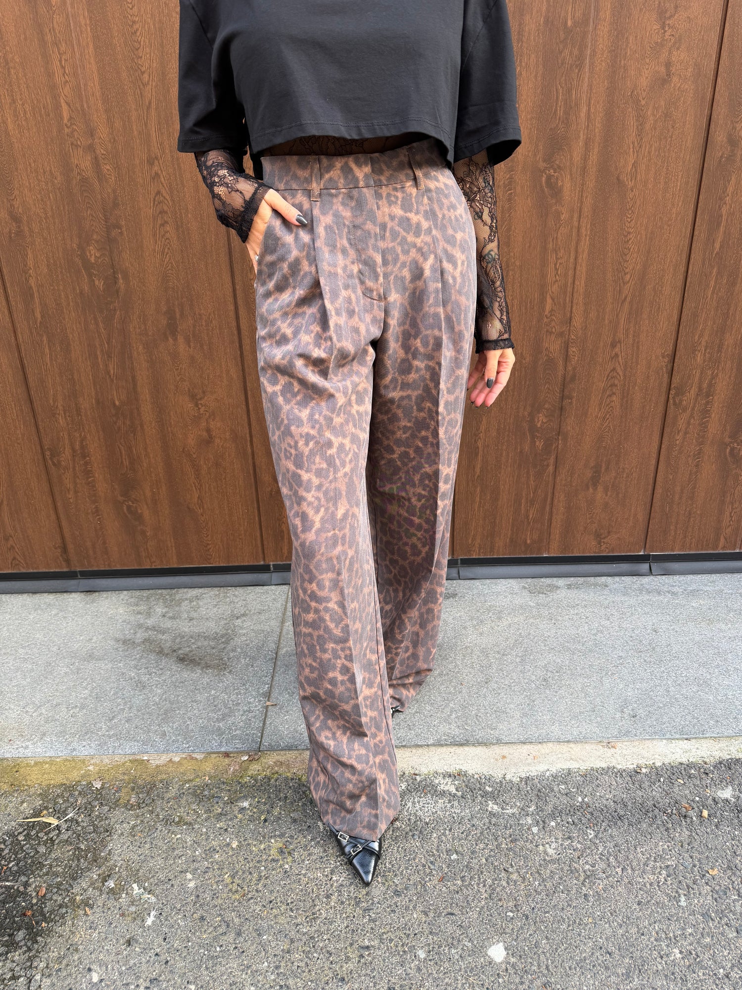 Pantalone “Leopard Ellis” JJXX