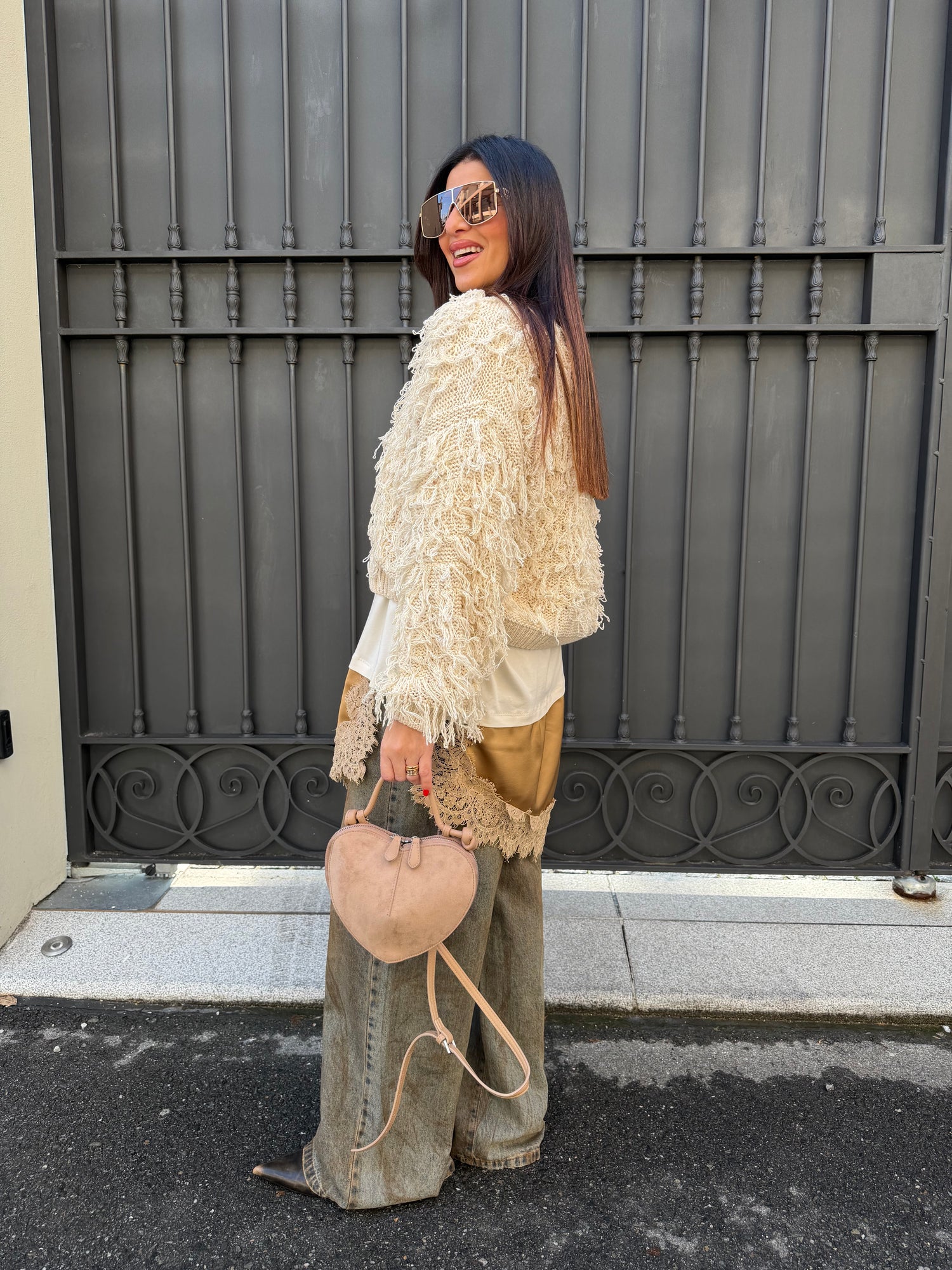 Cardigan frange HAVE ONE