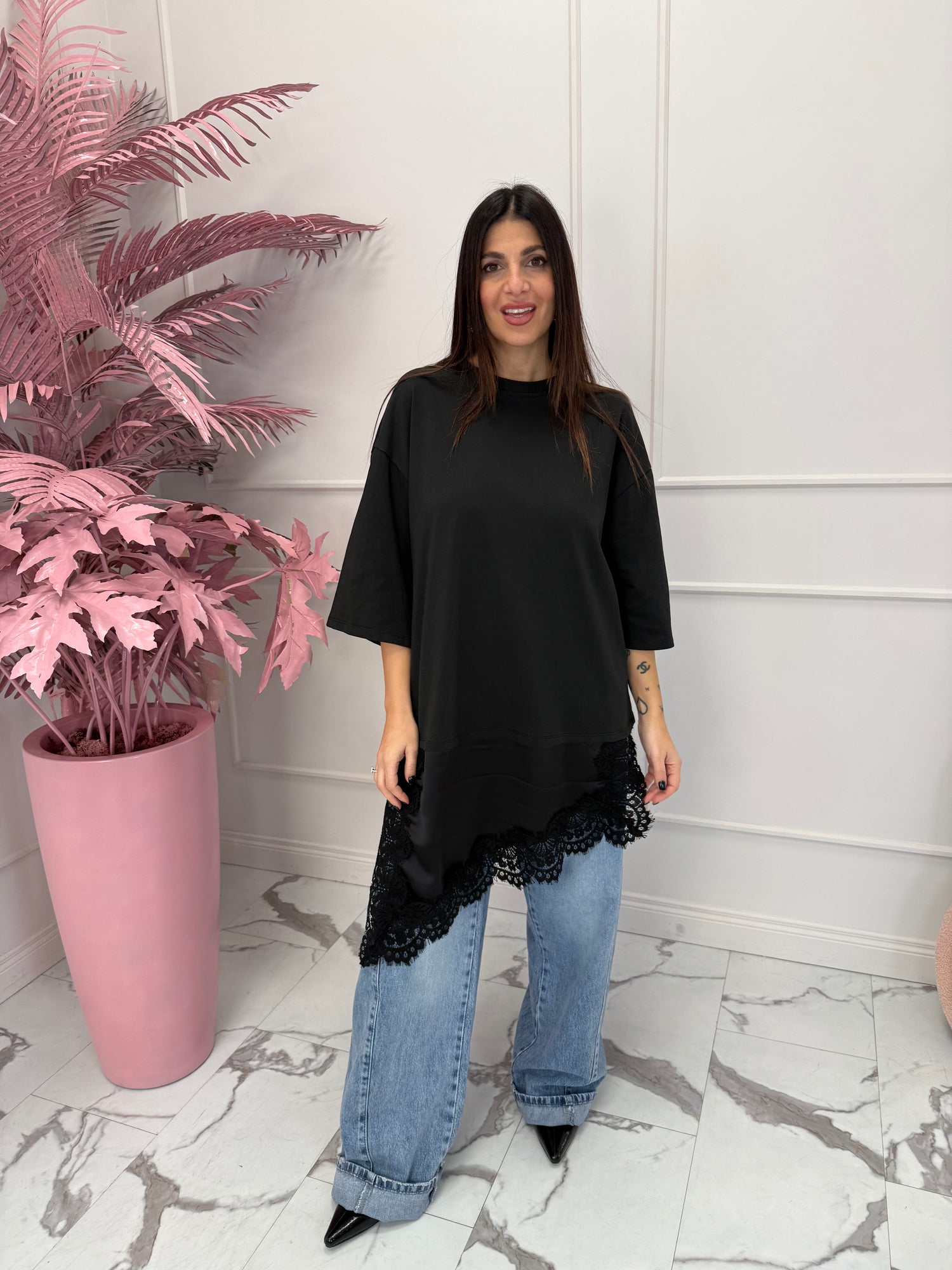 T-shirt combinata “Nathalie” LIP