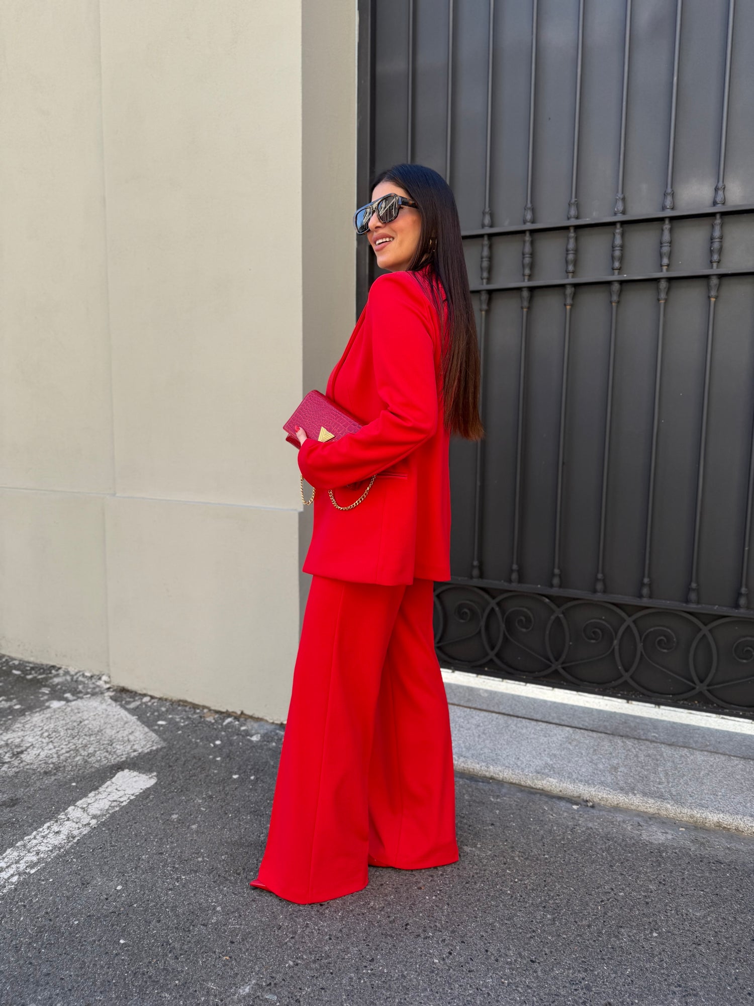 Pantalone tailleur palazzo “Gloria” VICOLO