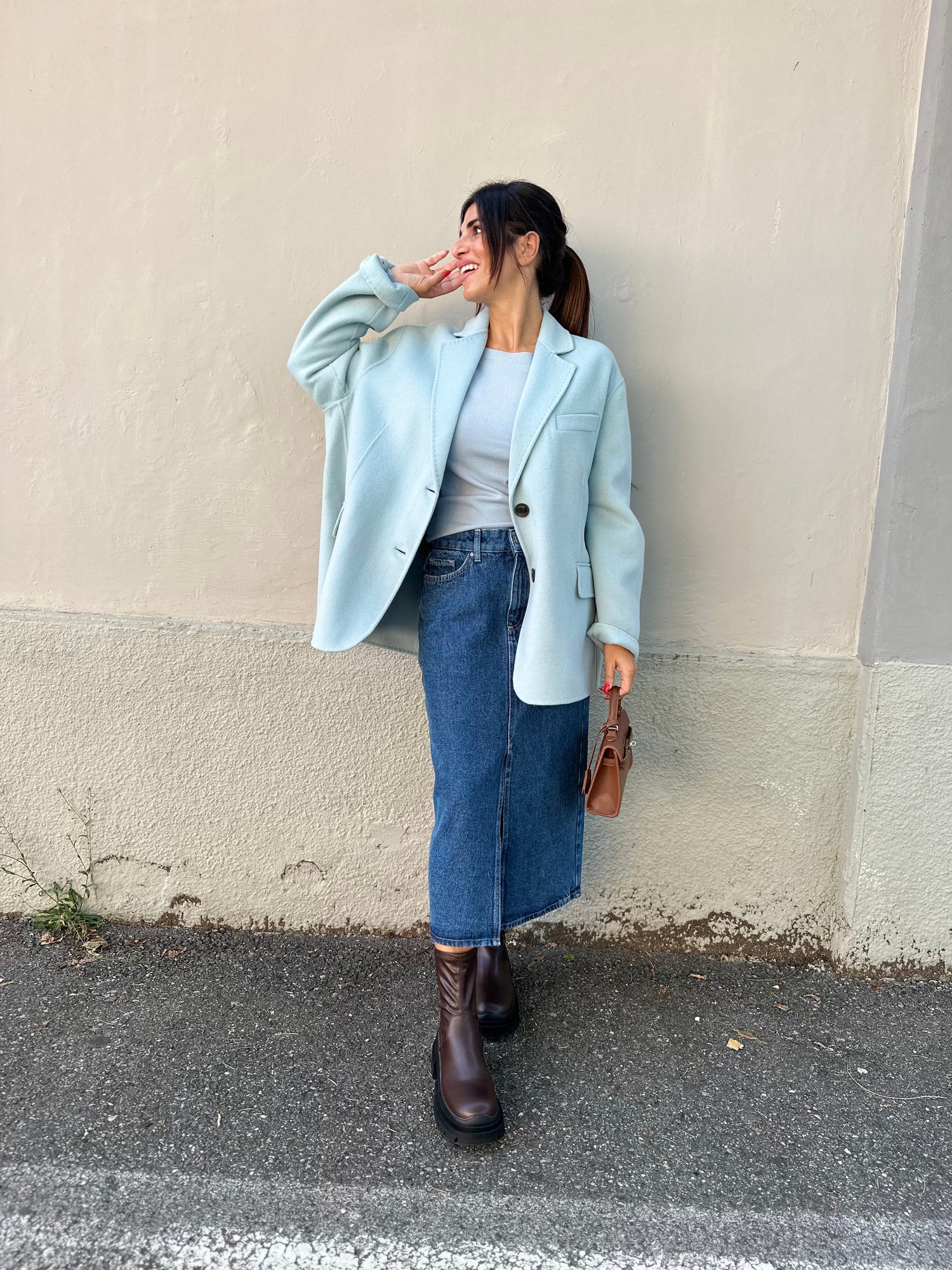 Gonna denim “BIANCA” ONLY