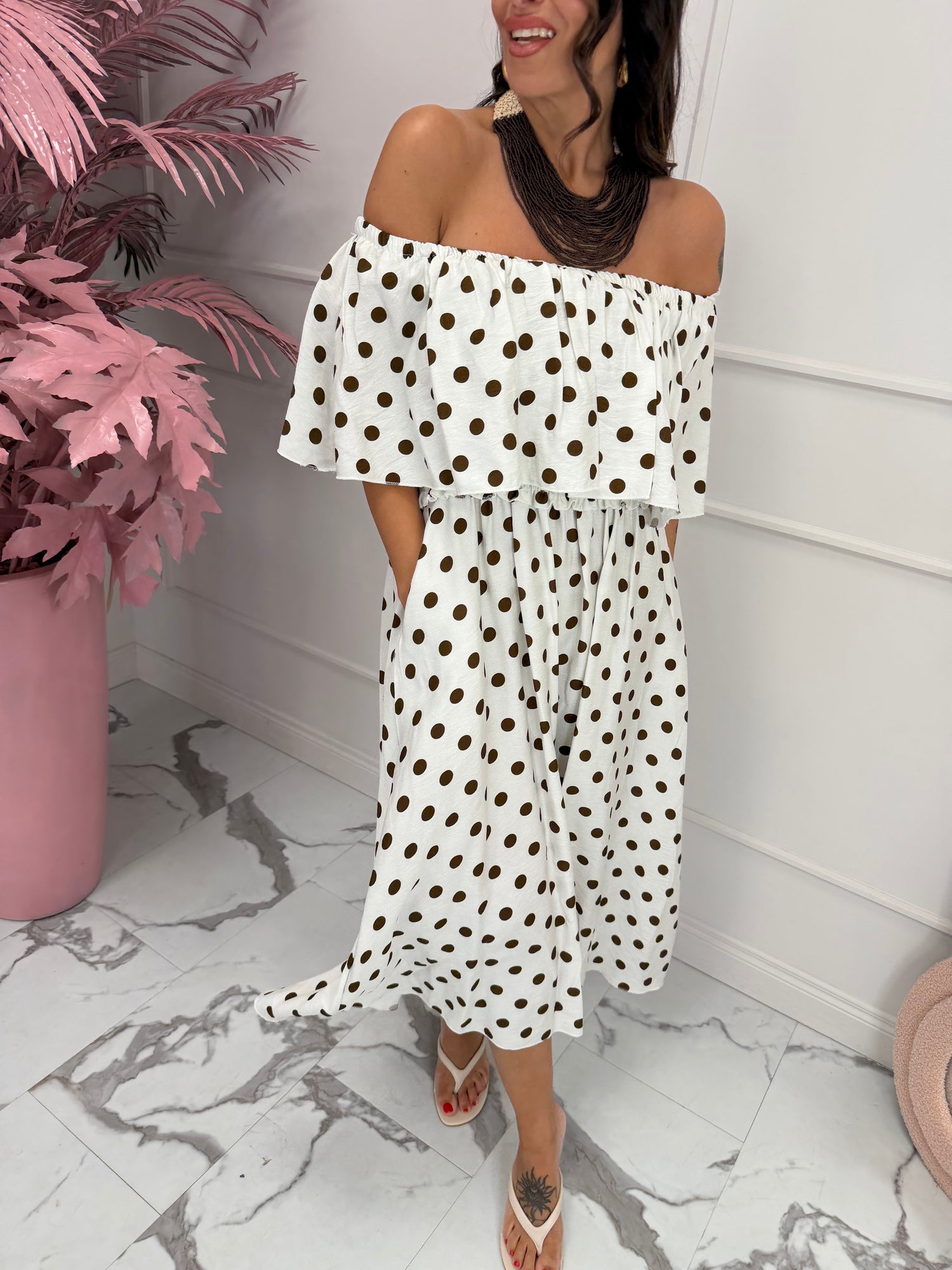Abito midi “Polka dots” LIP
