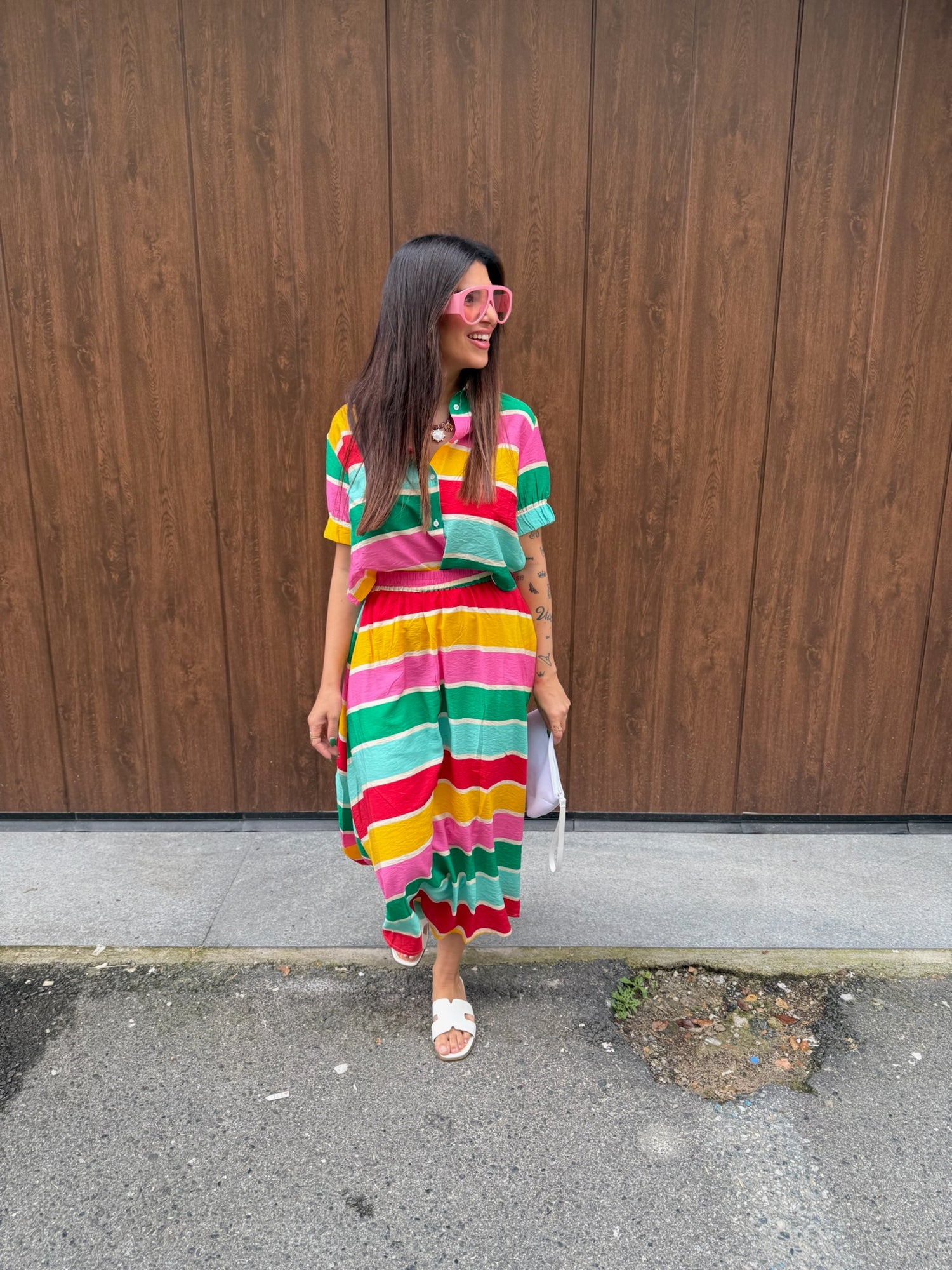 Gonna midi “Multicolor” COMPANIA FANTASTICA