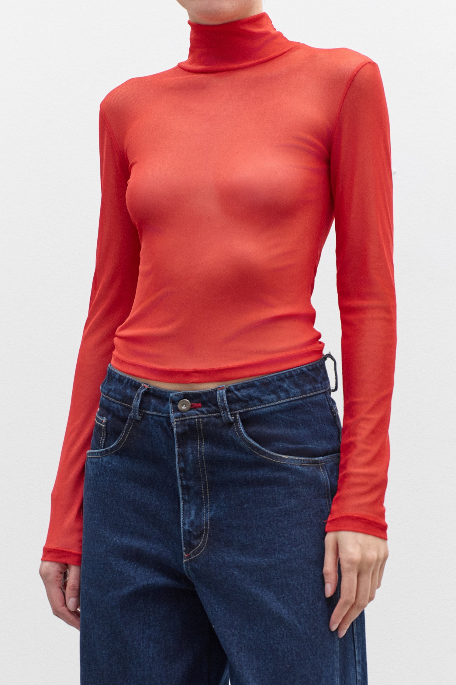 Maglia tulle “Karol” LUMINA