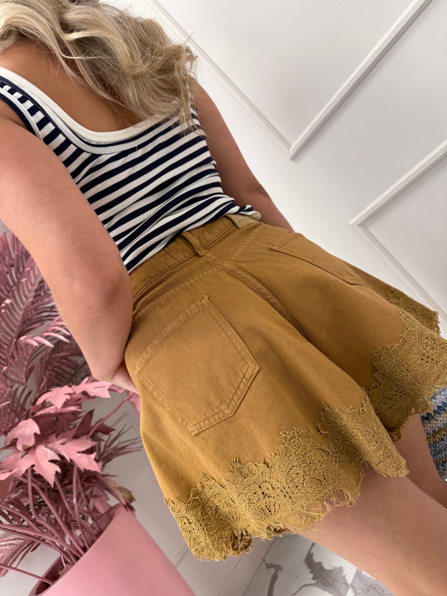 Shorts Denim farfalla “Lace” HAVE ONE