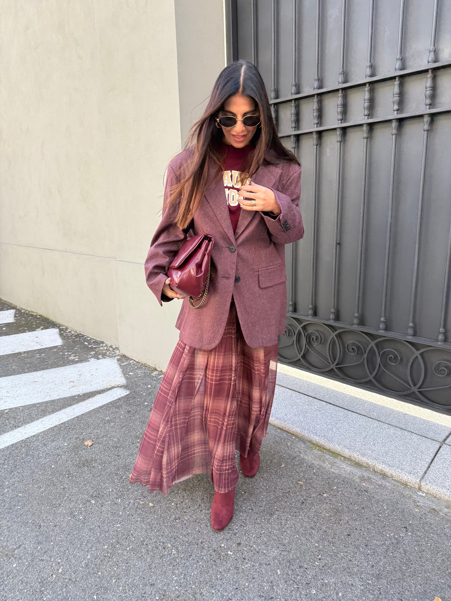 Gonna lunga “Tartan” LUMINA