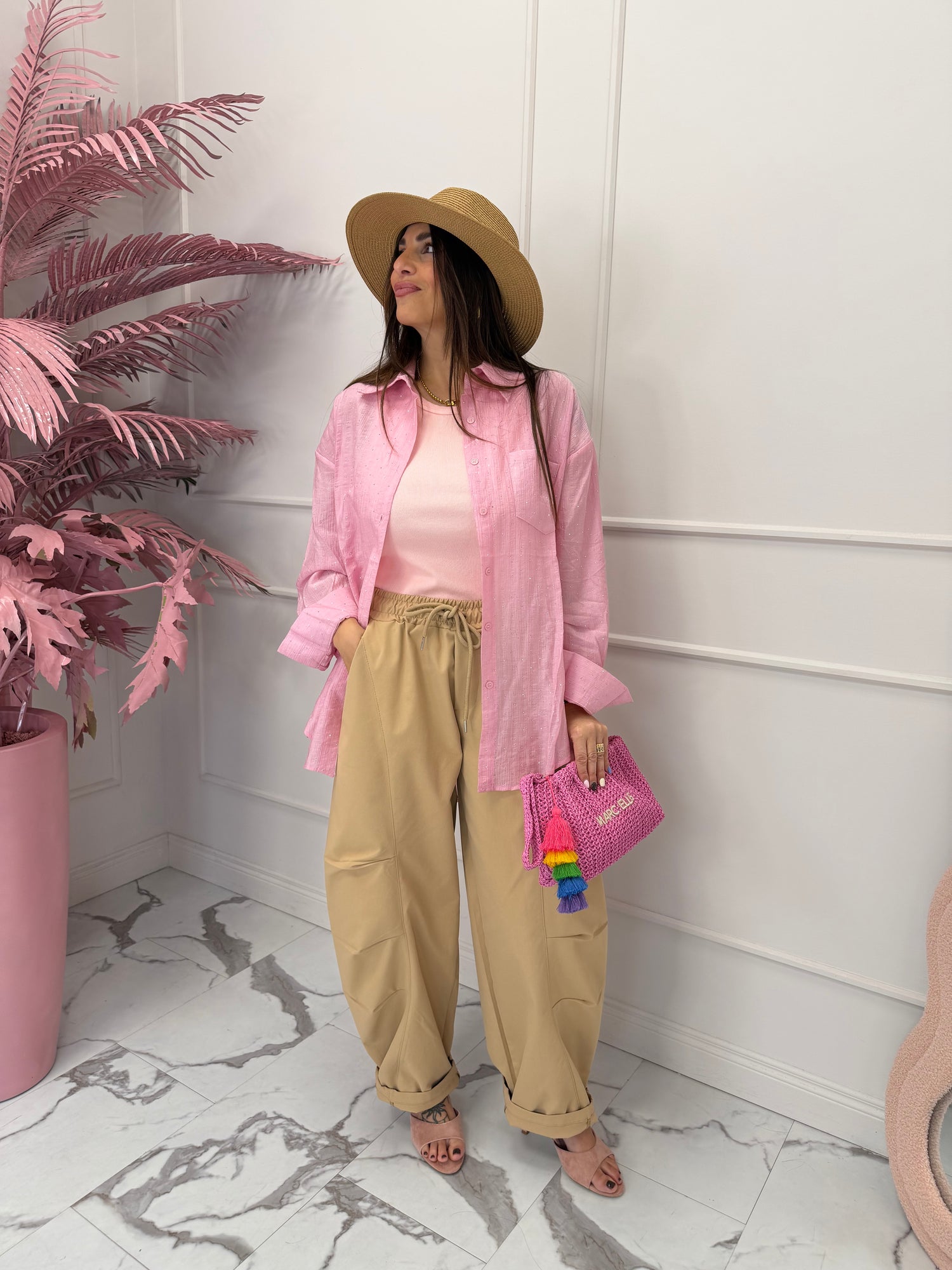 Pantalone balloon “Naomi” JUSTWEST