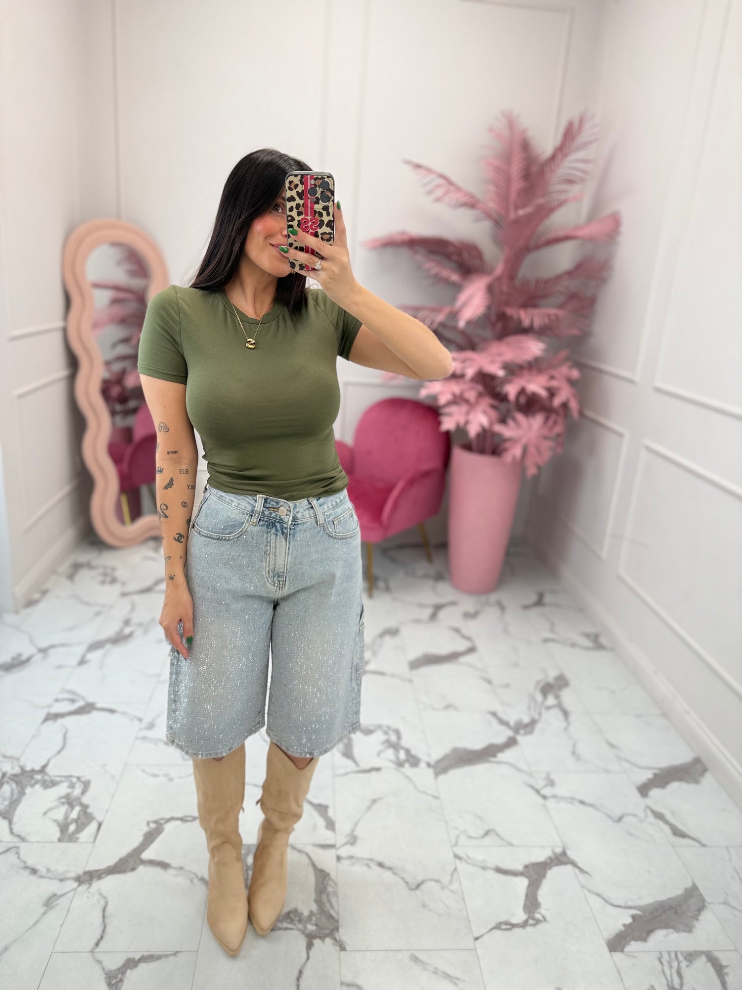 T-shirt “Basic stretch” LUMINA