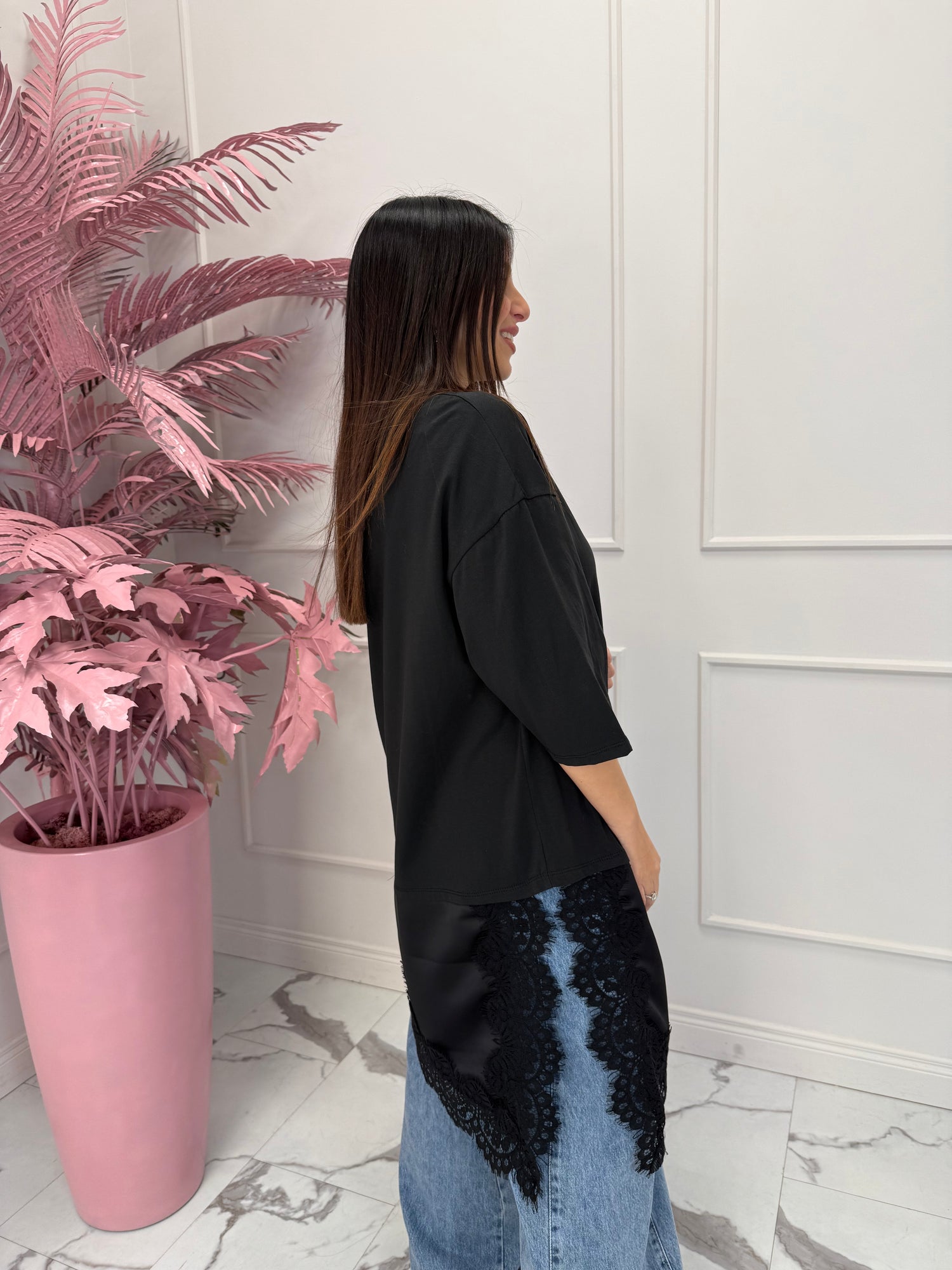 T-shirt combinata “Nathalie” LIP