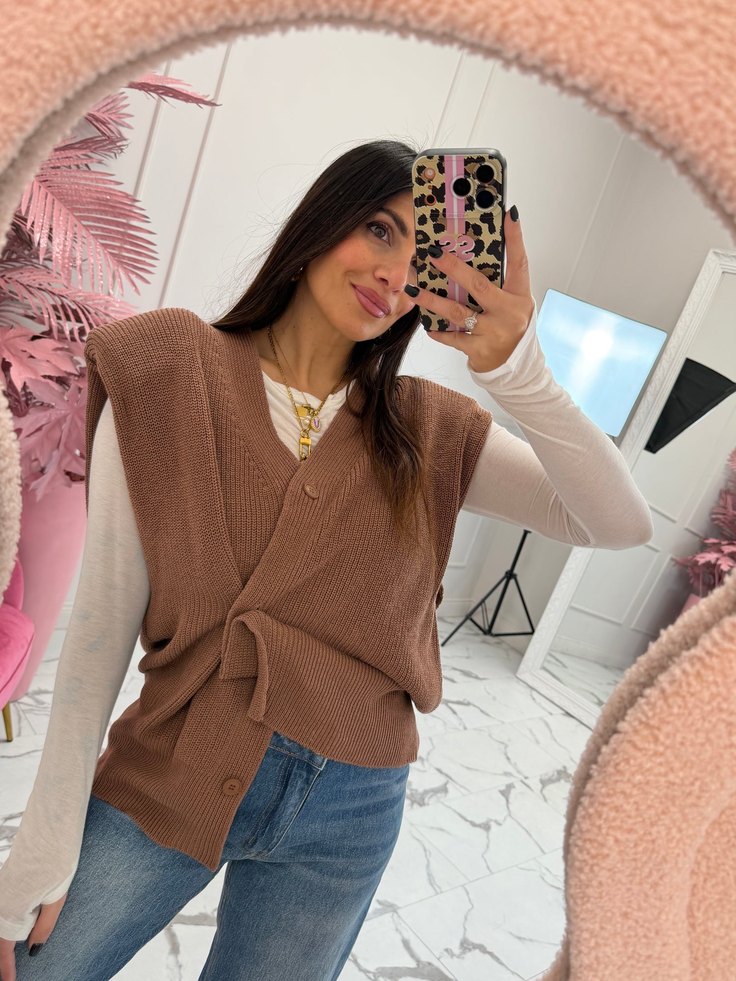 Gilet bottone lato “Gaia” HAVE ONE