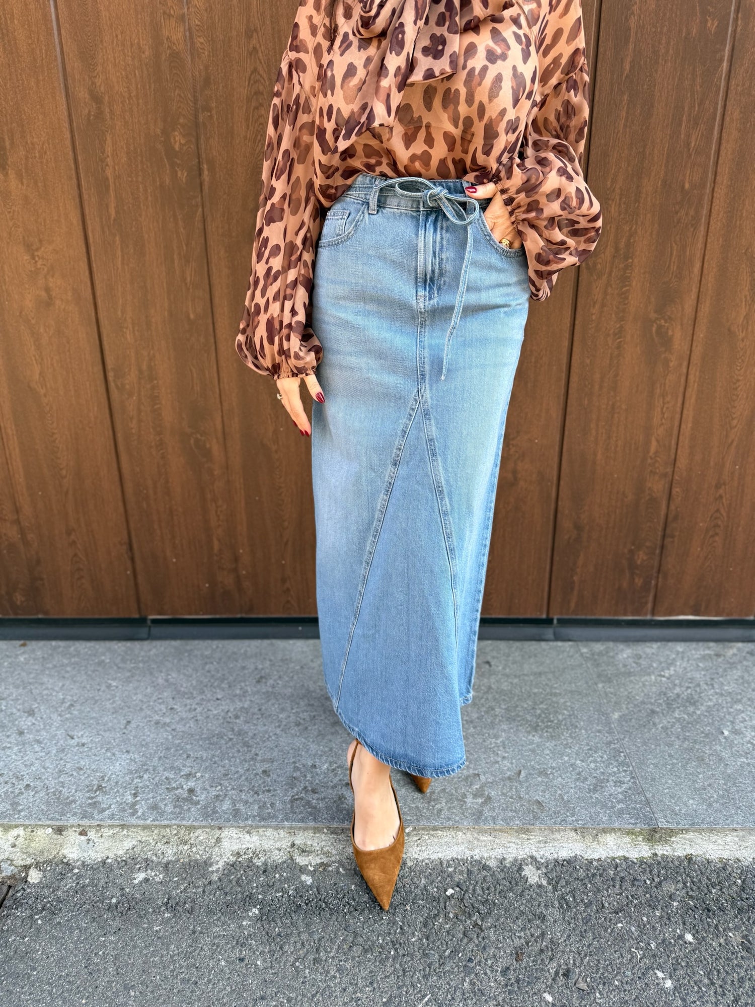 Gonna in Denim “Sophia” ONLY