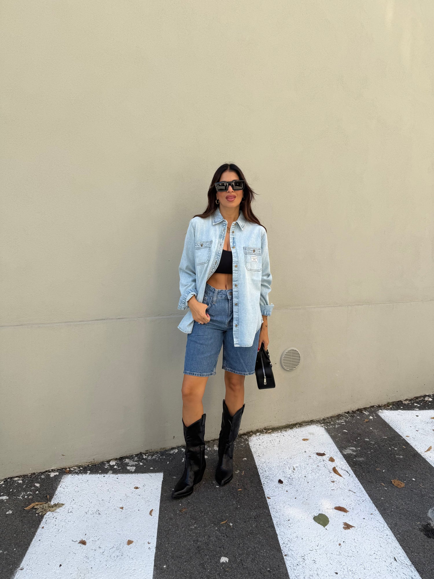 Bermuda in Denim GUESS JEANS