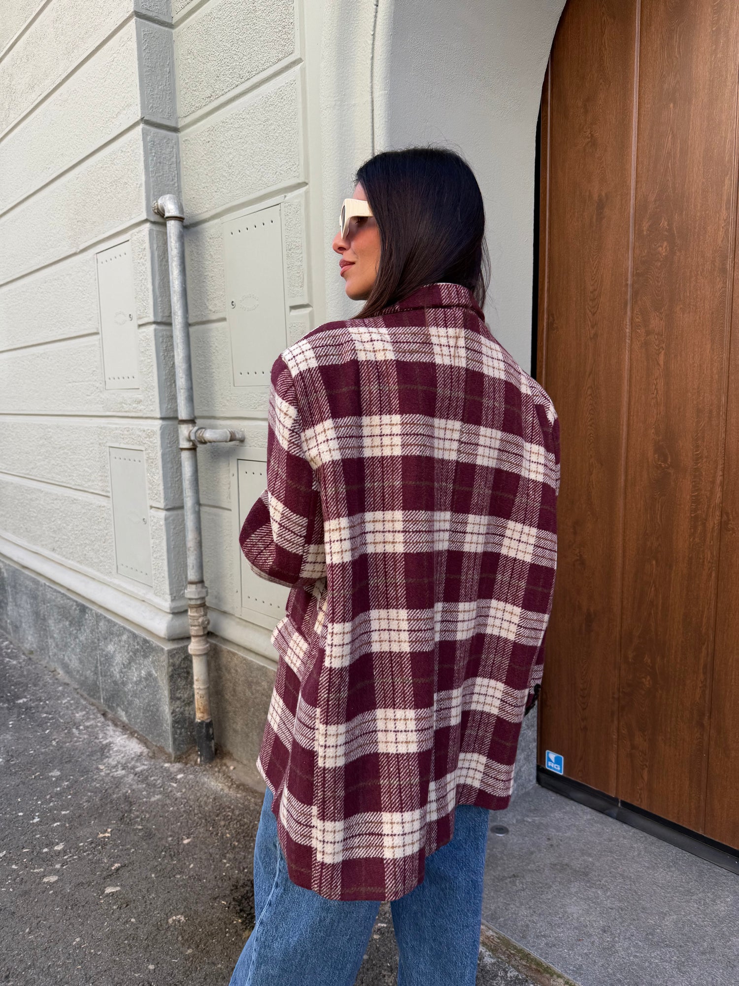 Blazer coat over “British” LUMINA