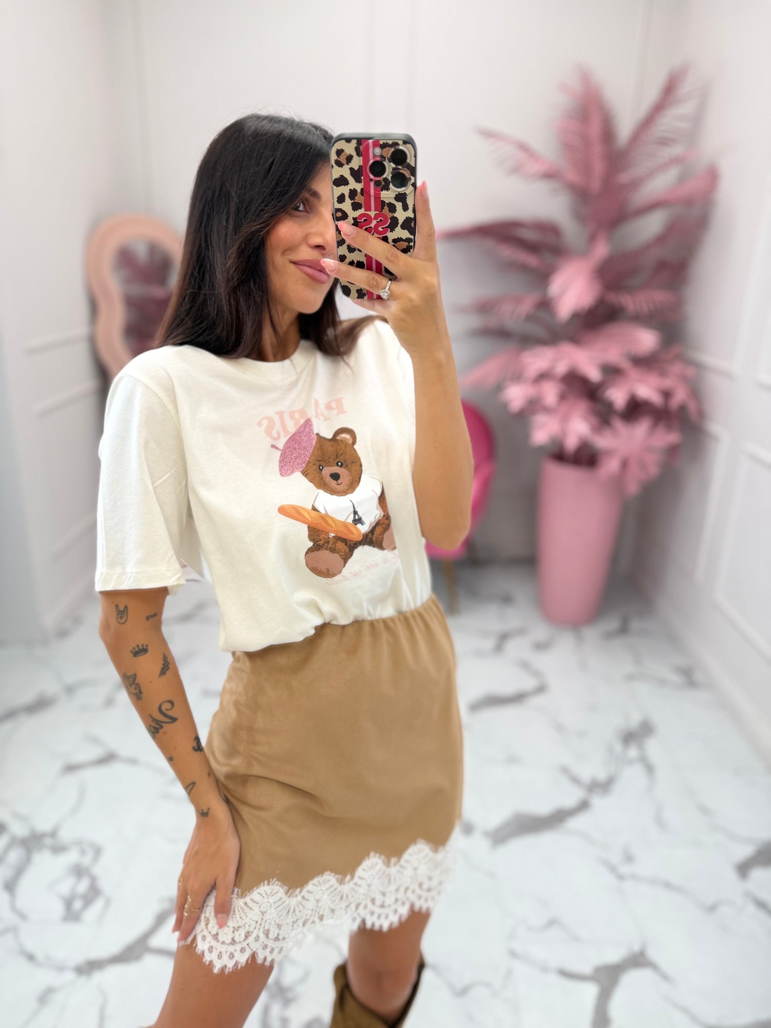 Gonna dainetto fondo pizzo HAVE ONE