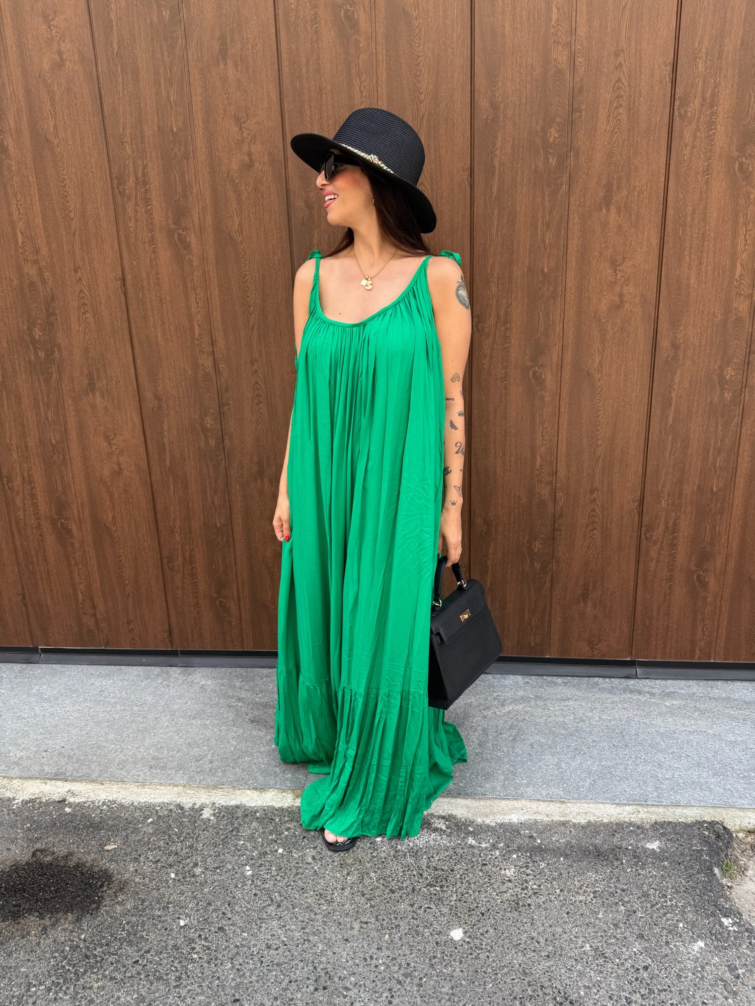 Abito lungo viscosa “Virginia” LIP