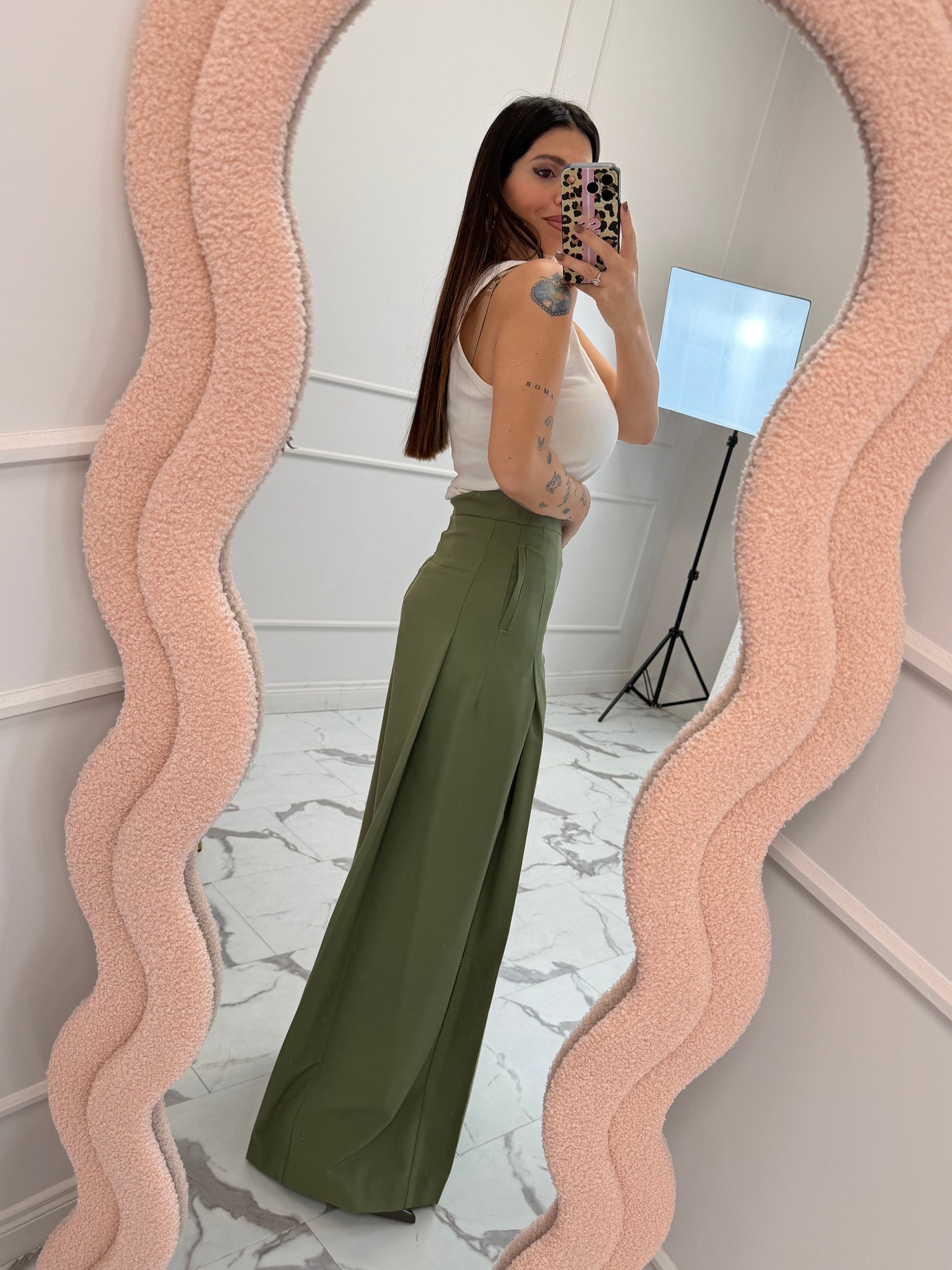 Pantalone palazzo tailleur “Diletta” VICOLO