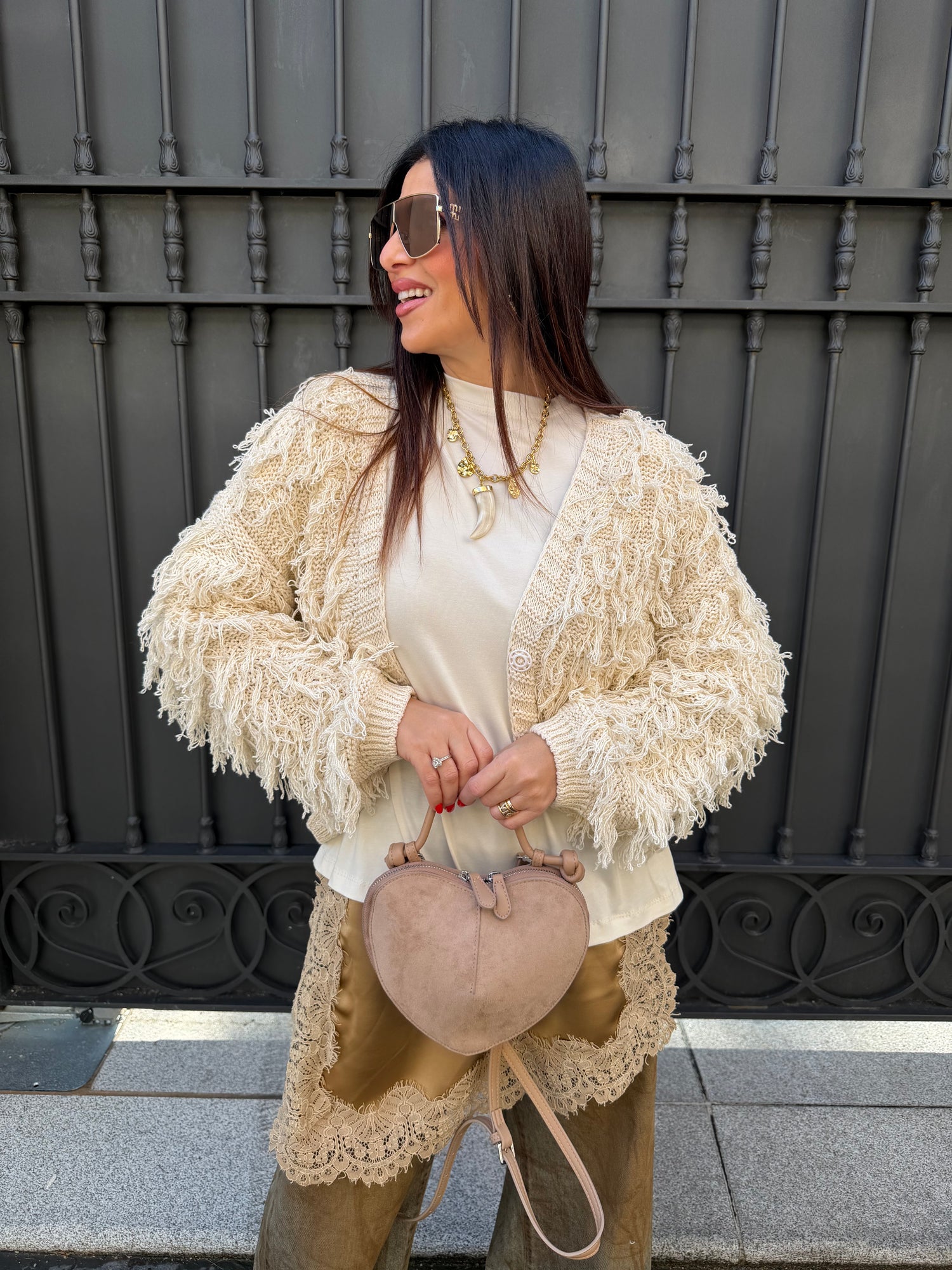 Cardigan frange HAVE ONE