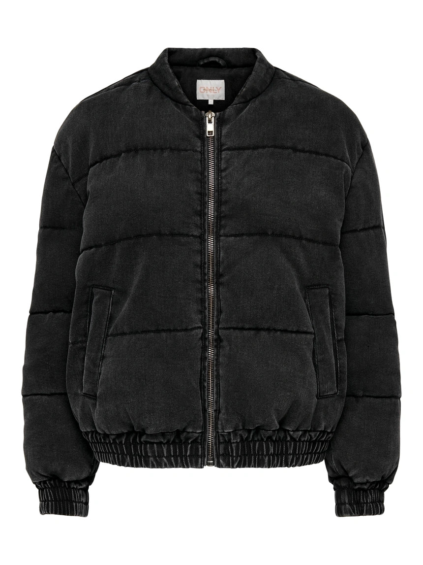 Piumino in denim “Queen” ONLY