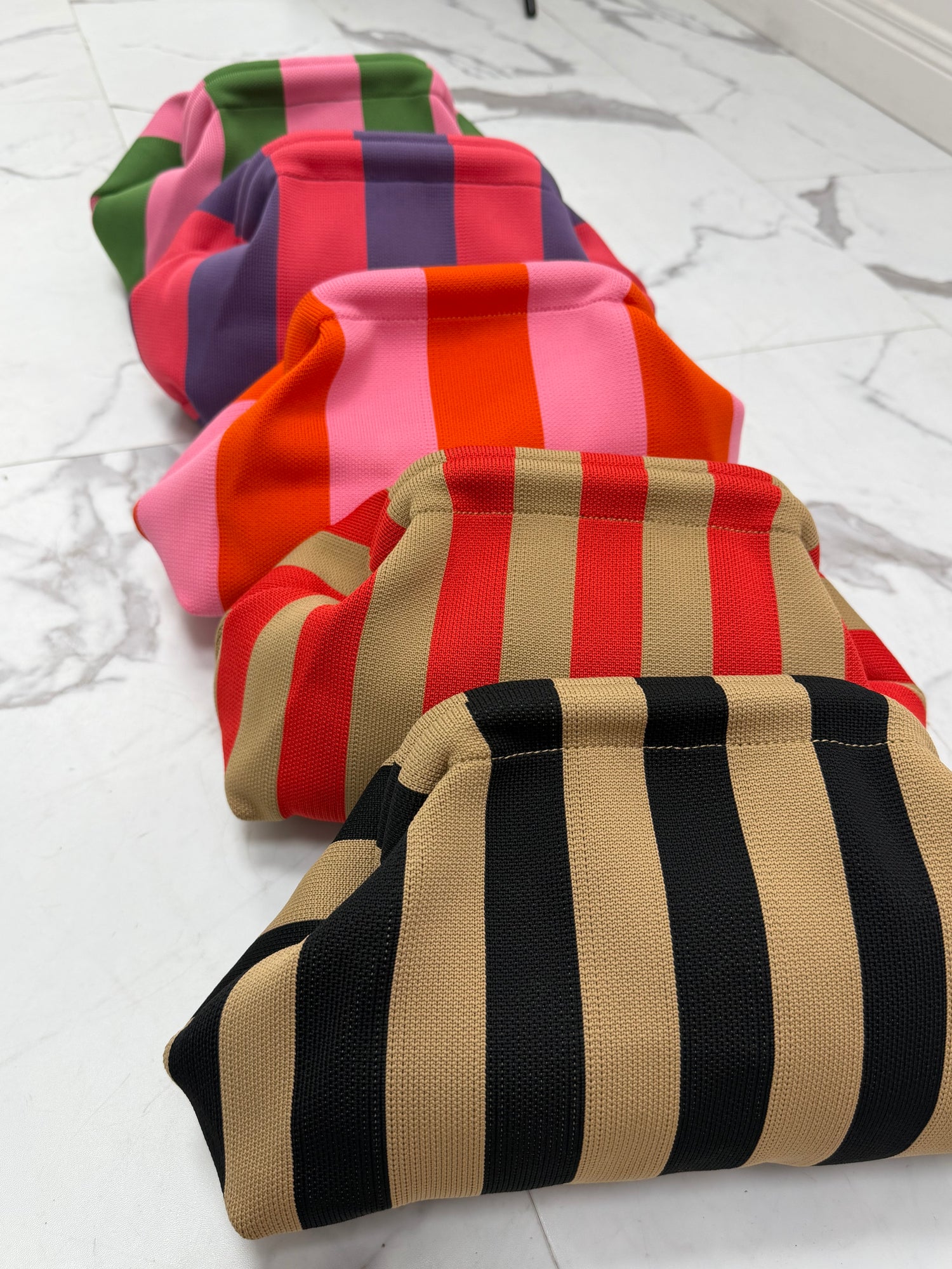 Borsa pouch “Millerighe” LIP