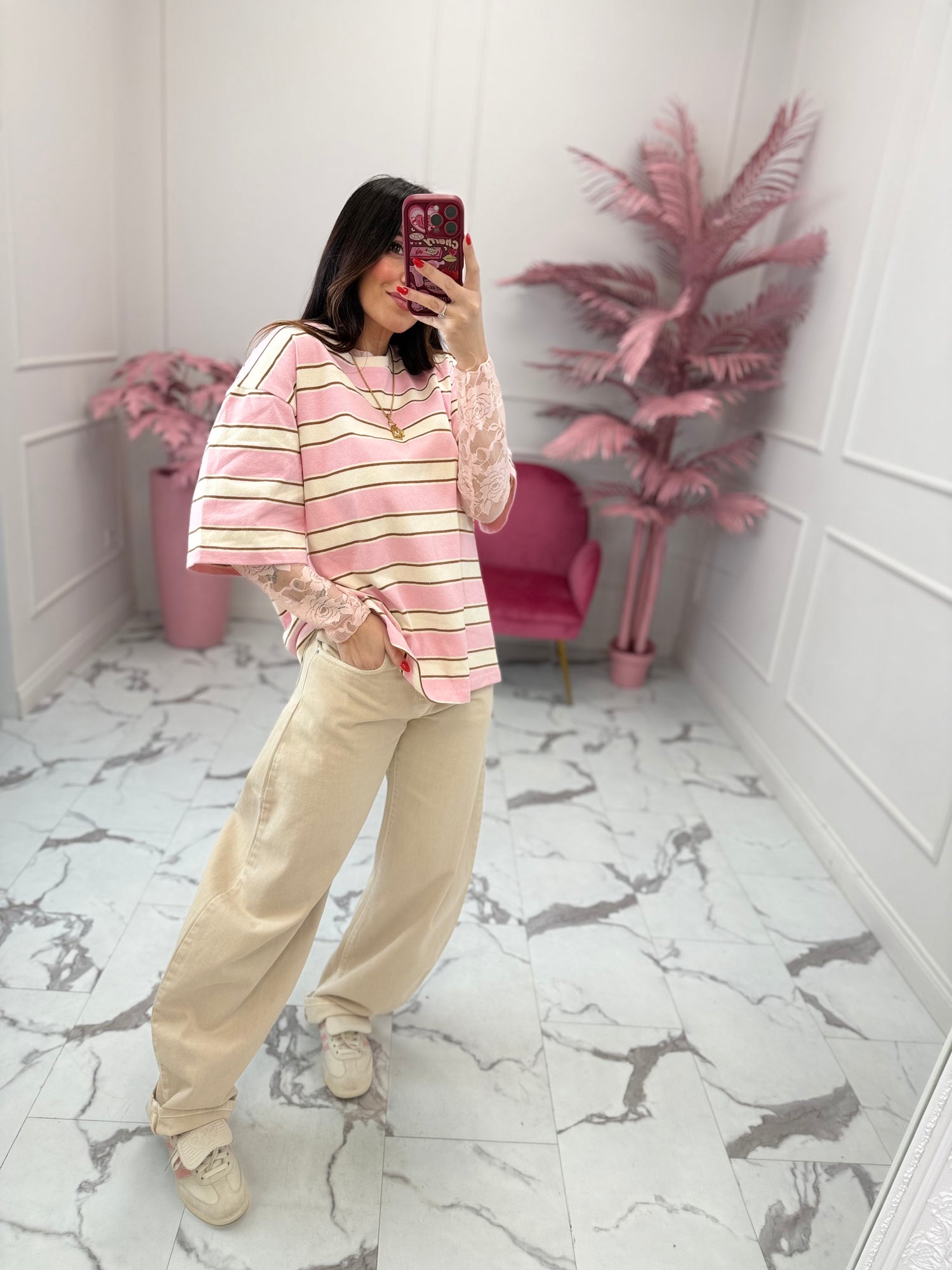 Jeans balloon “Denise color” VICOLO