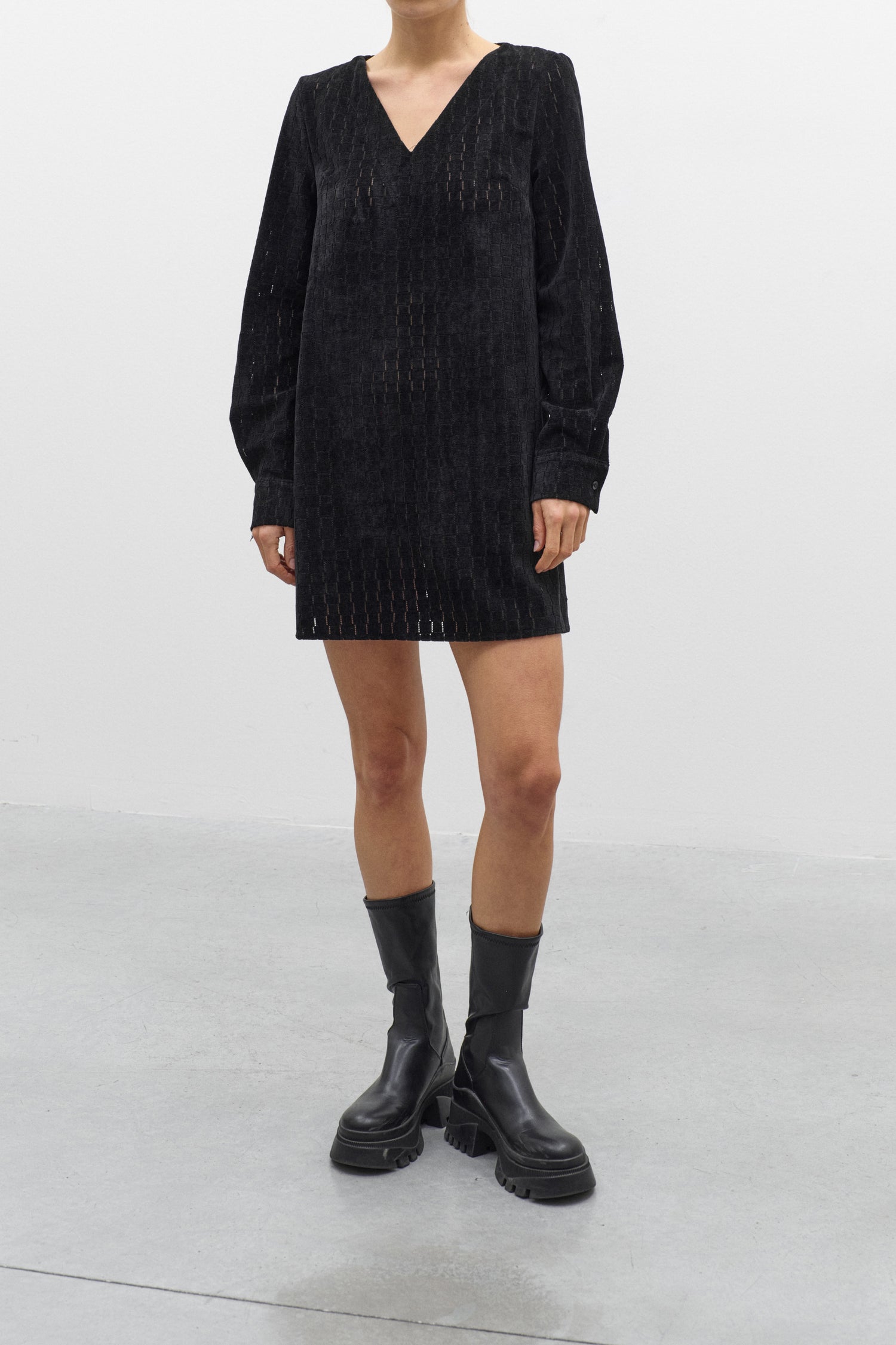 Abito velluto LUMINA