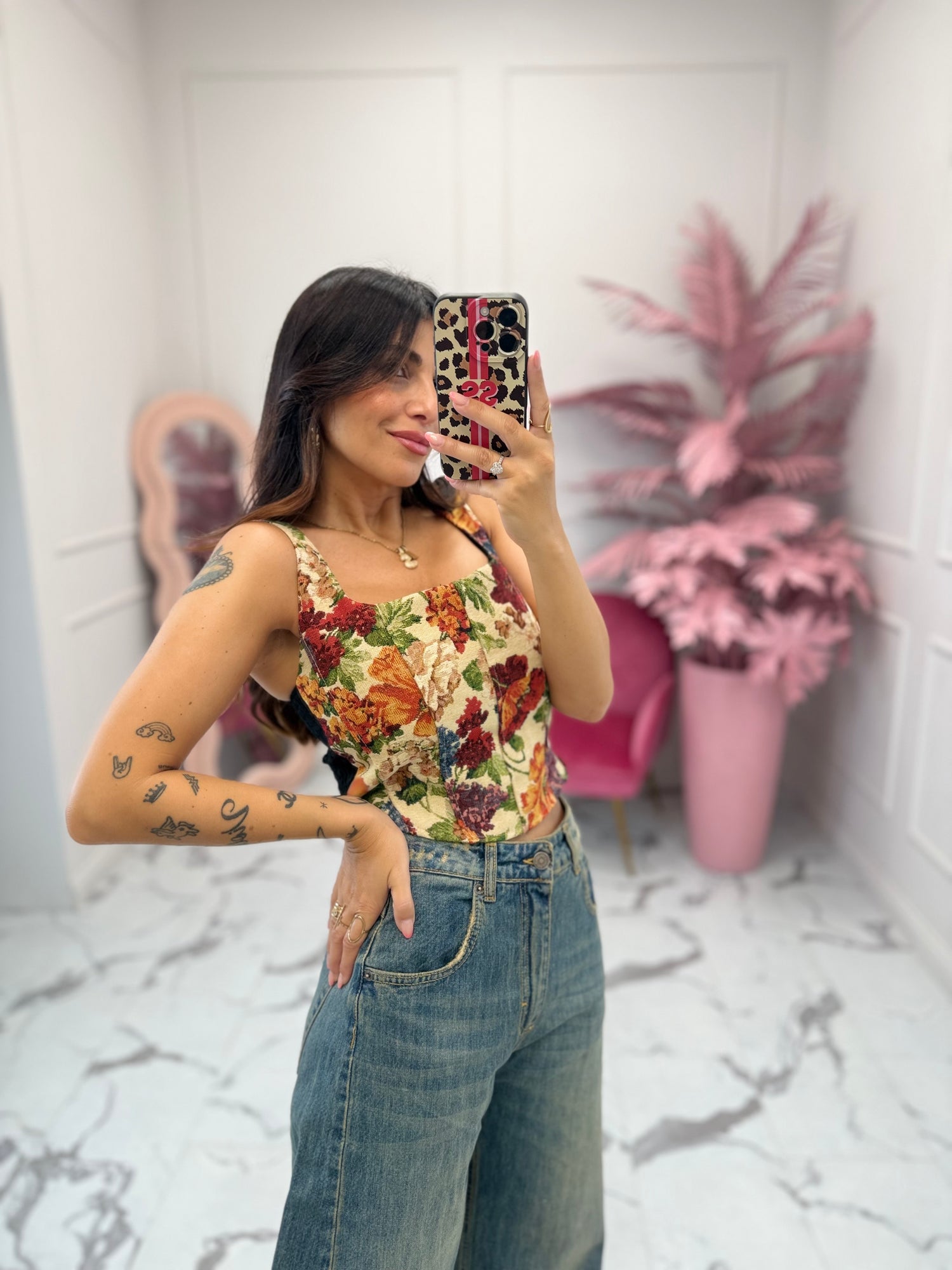 Top corpetto “Gobelin” LIP