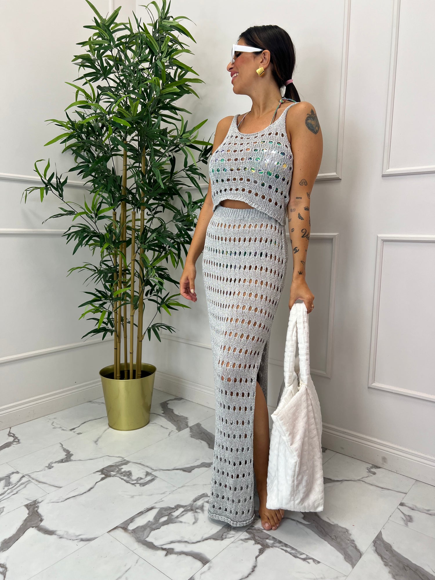 Top “Beach shine” LUMINA