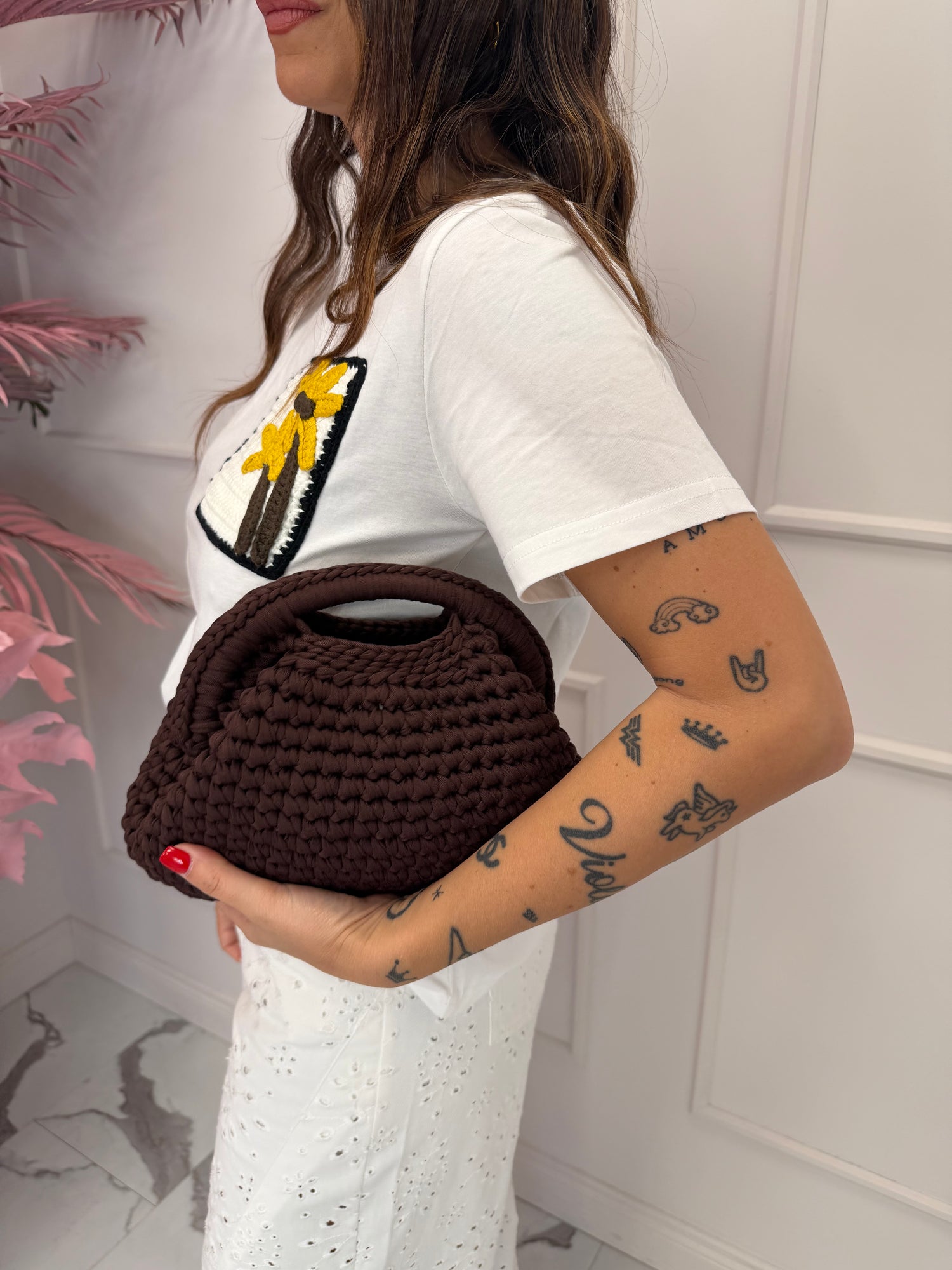 Borsa in maglia “Softilla” LIP