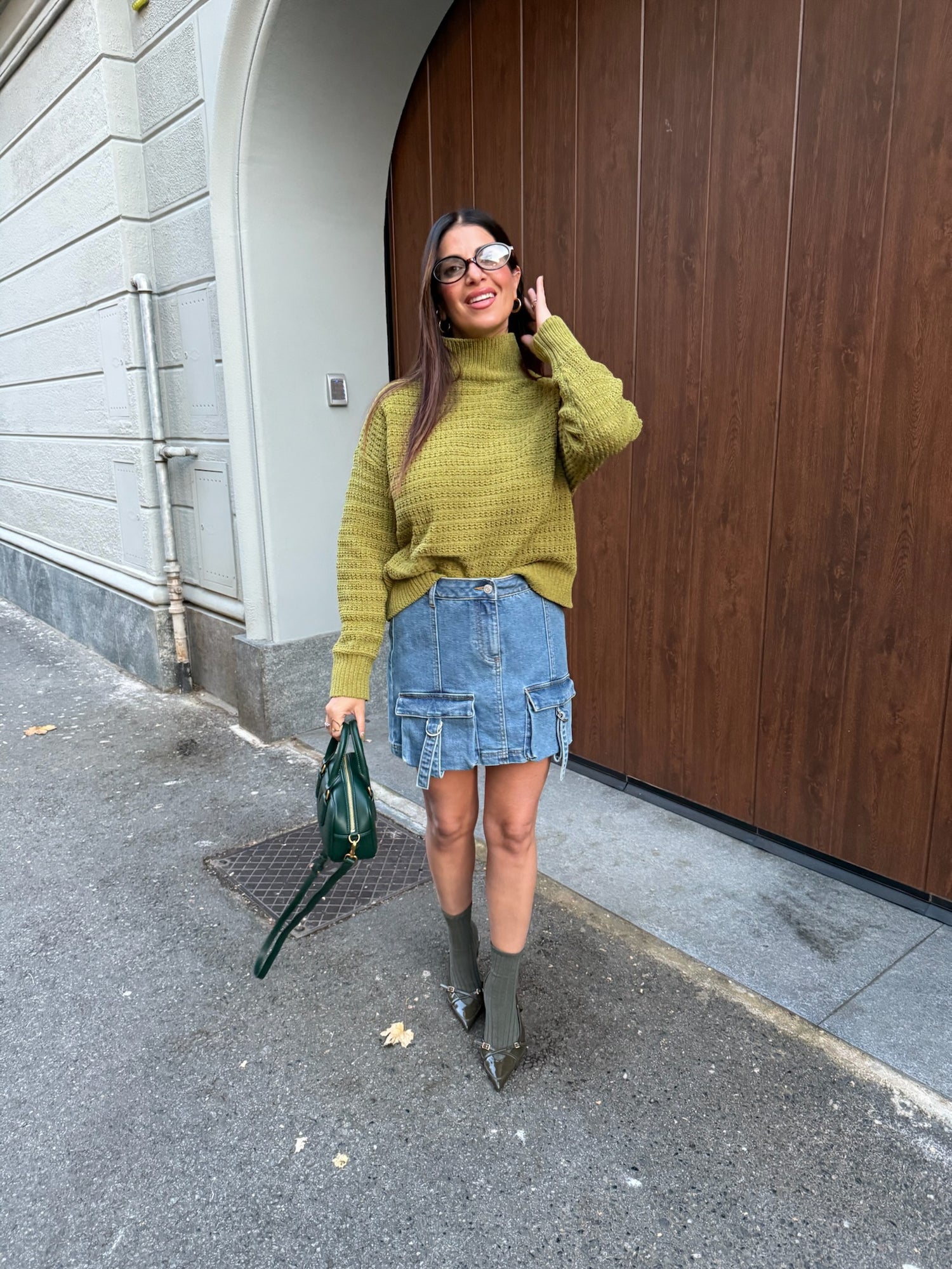 Gonna mini denim “Calia” JJXX