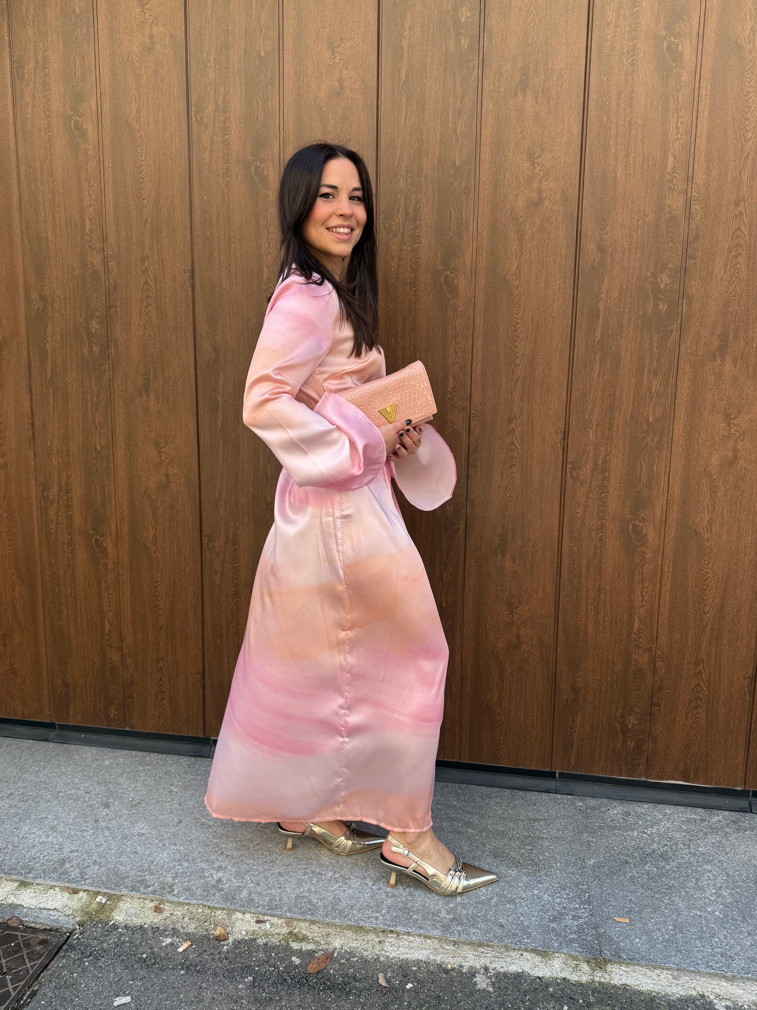 Abito “Peach” GLAMOROUS