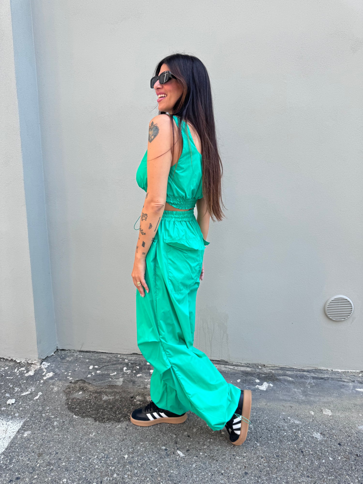 Pantalone parachute LUMINA