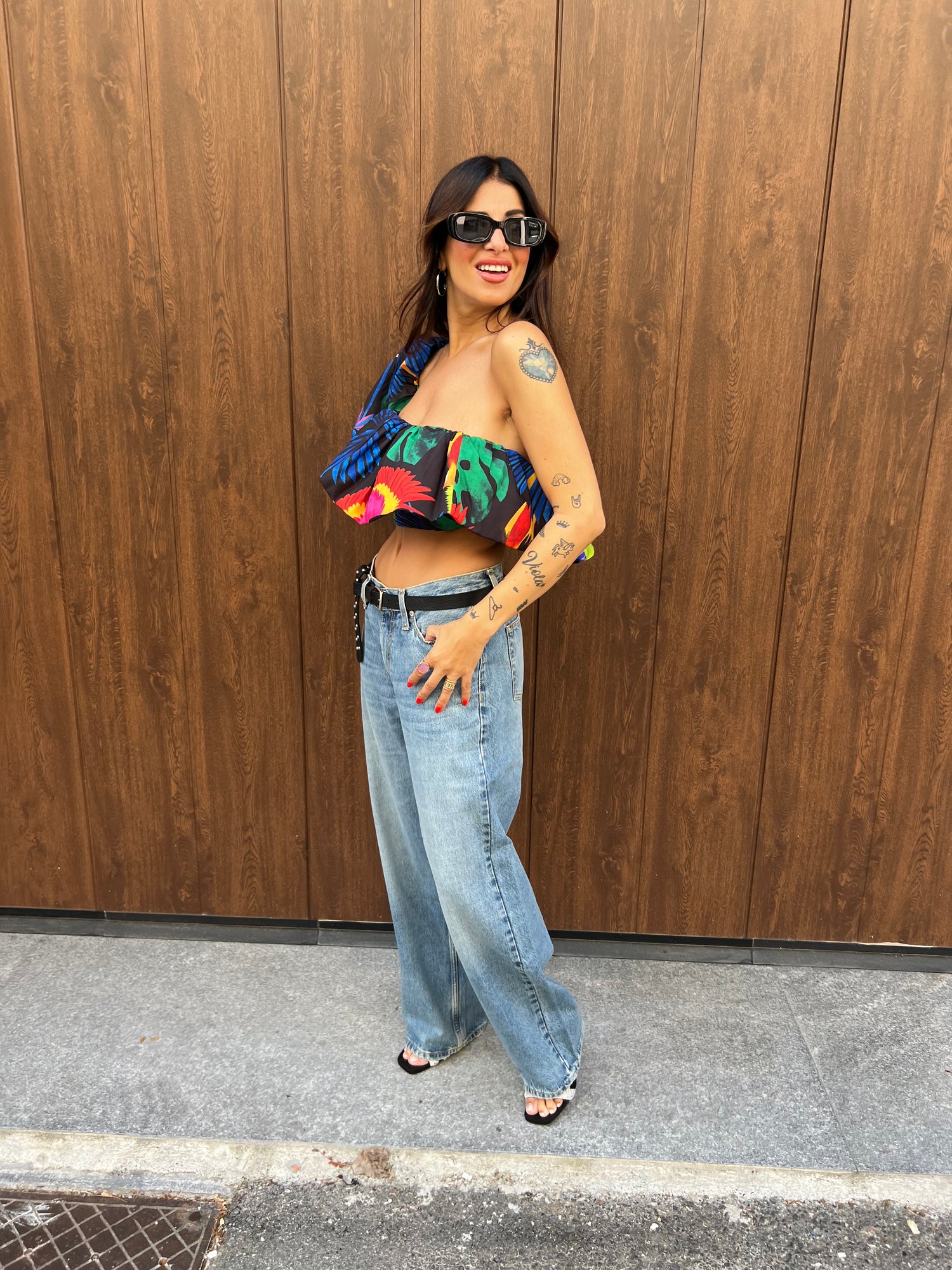 Top monospalla “Maracaibo” LUMINA