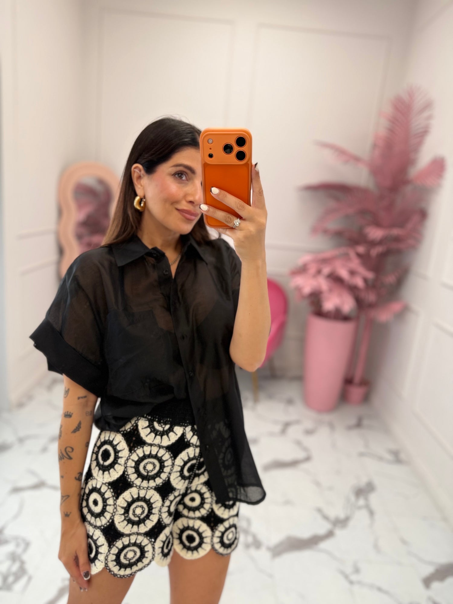 Camicia manica corta “Diletta” LIP