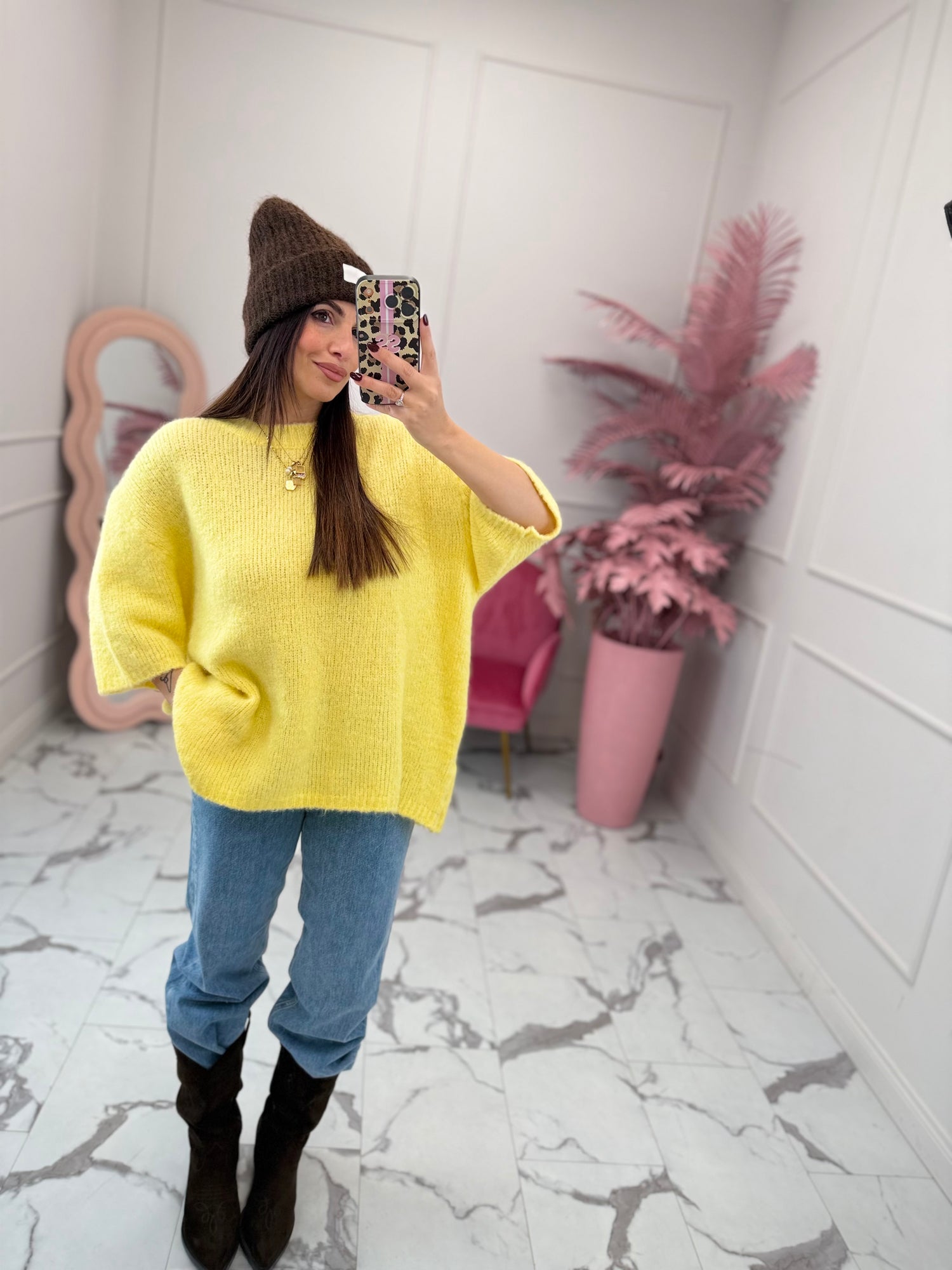 Maglioncino manica 3/4 “Yellow” HAVE ONE