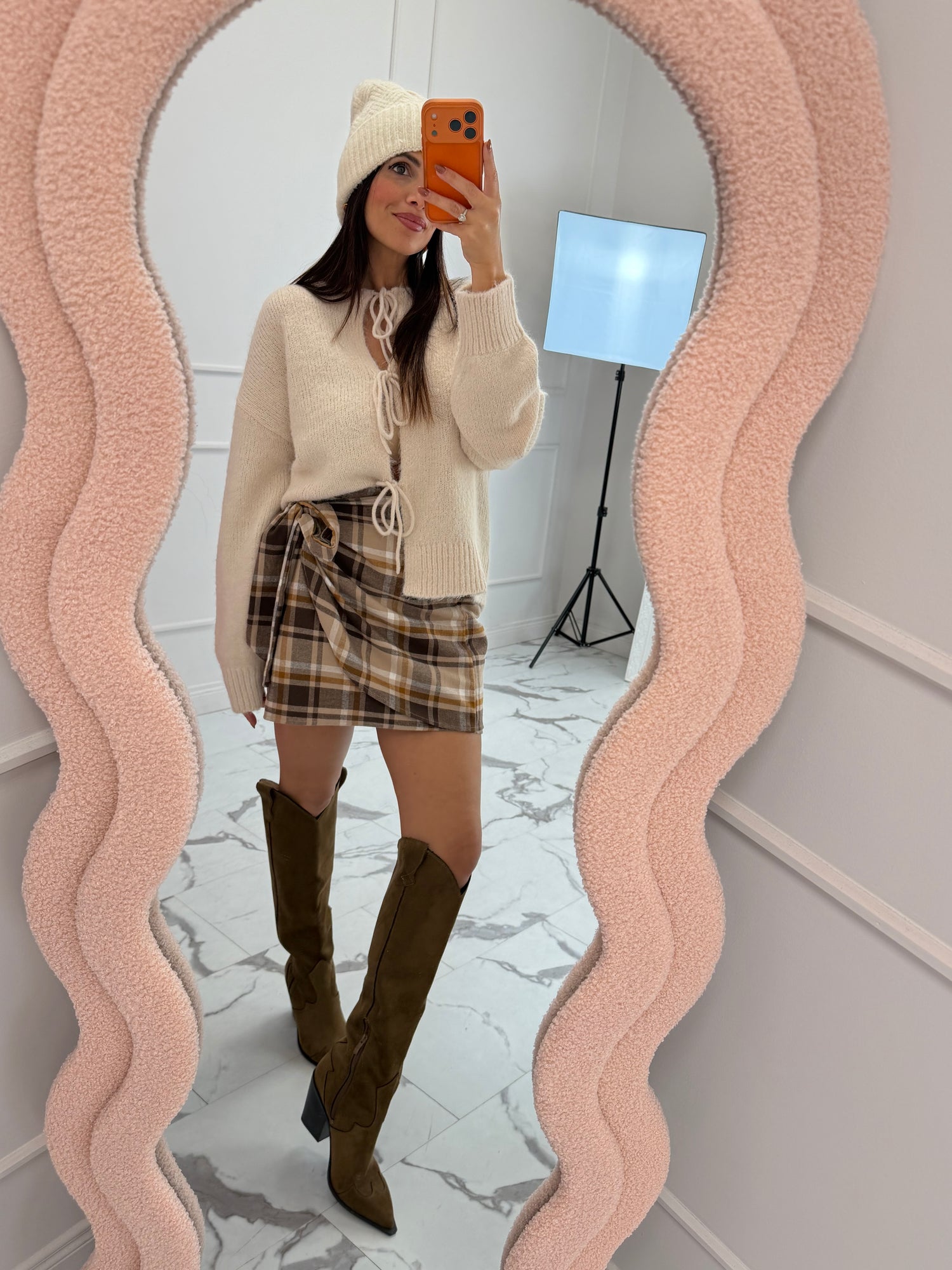 Gonna a portafoglio “Tartan” HAVE ONE