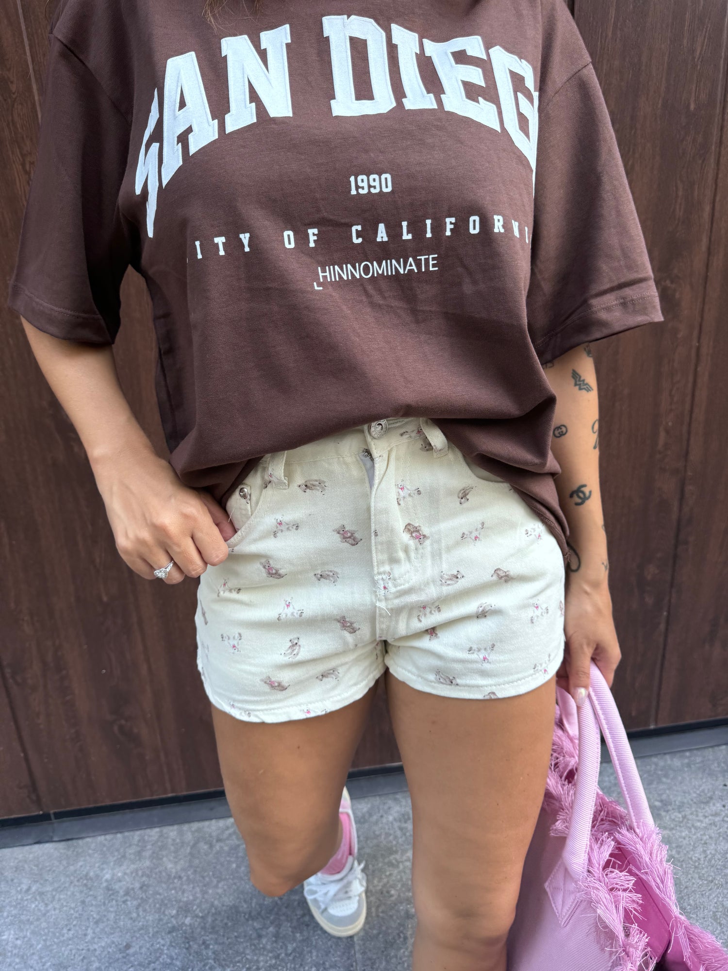 Shorts Denim “Teddy bear” MONIQUE