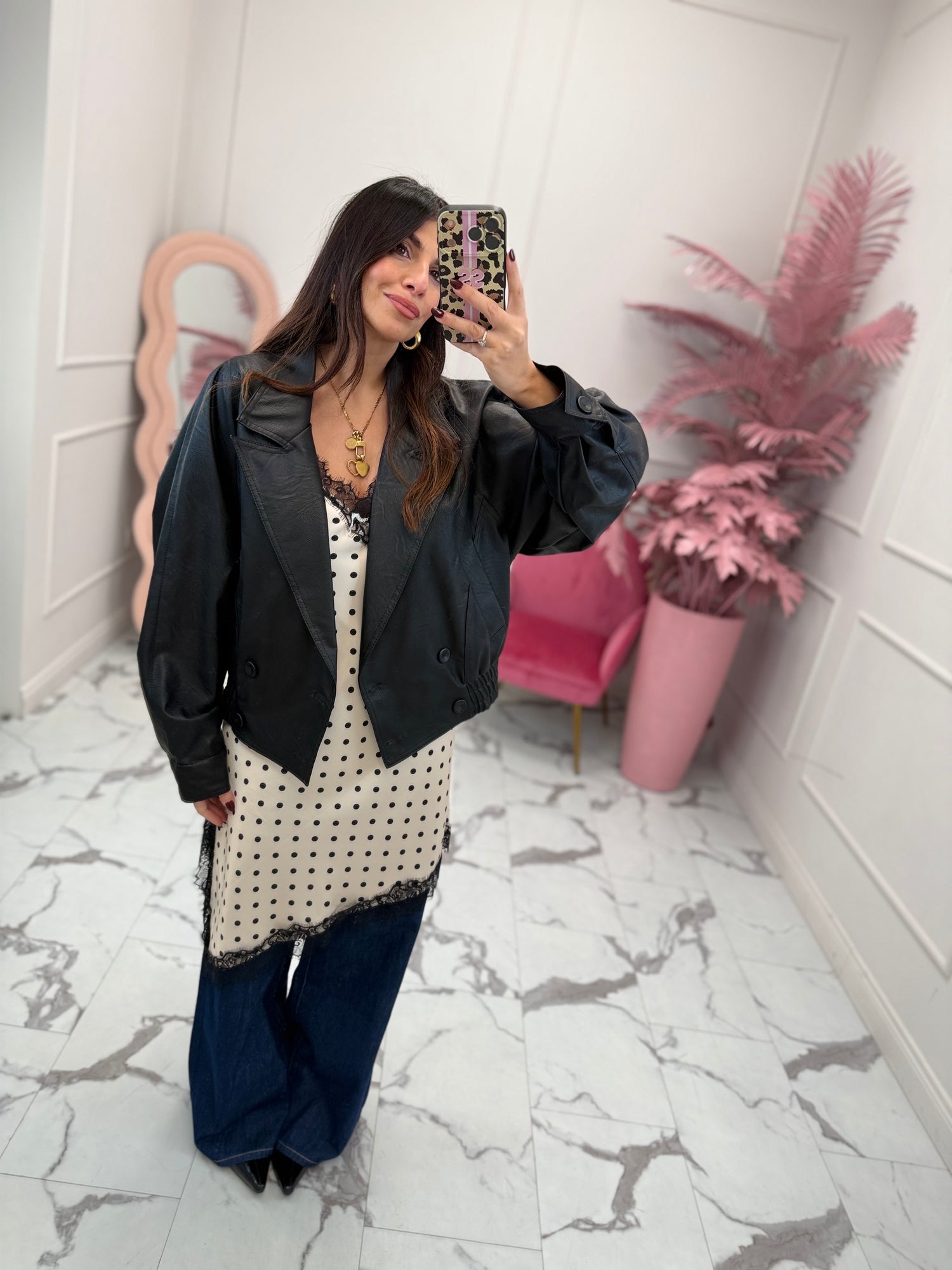 Abito sottoveste pois LIP