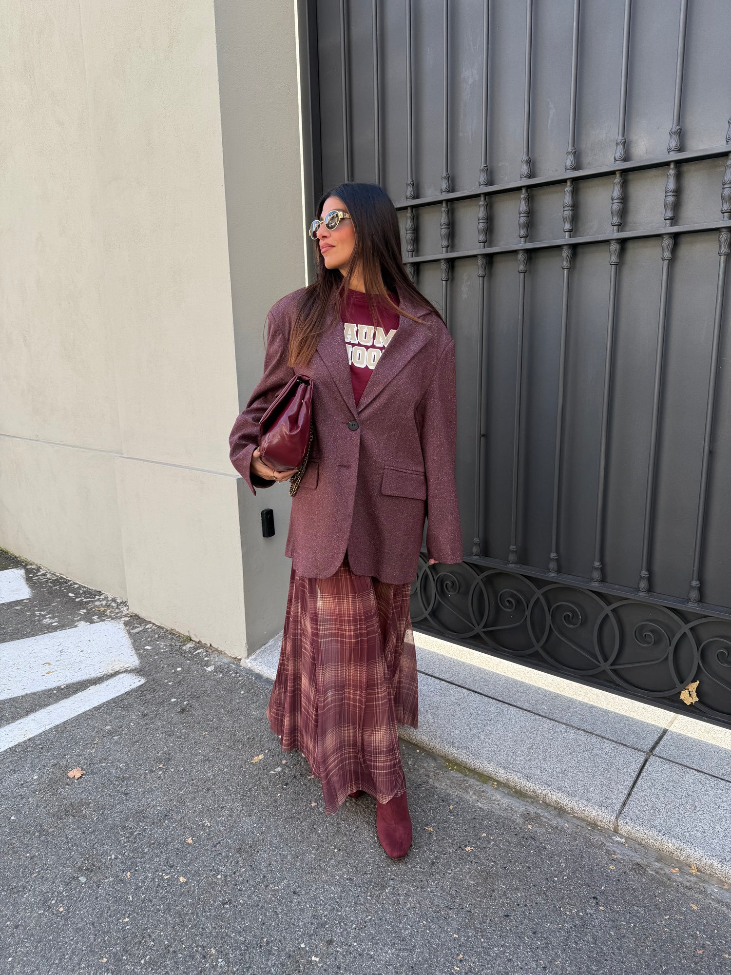 Gonna lunga “Tartan” LUMINA