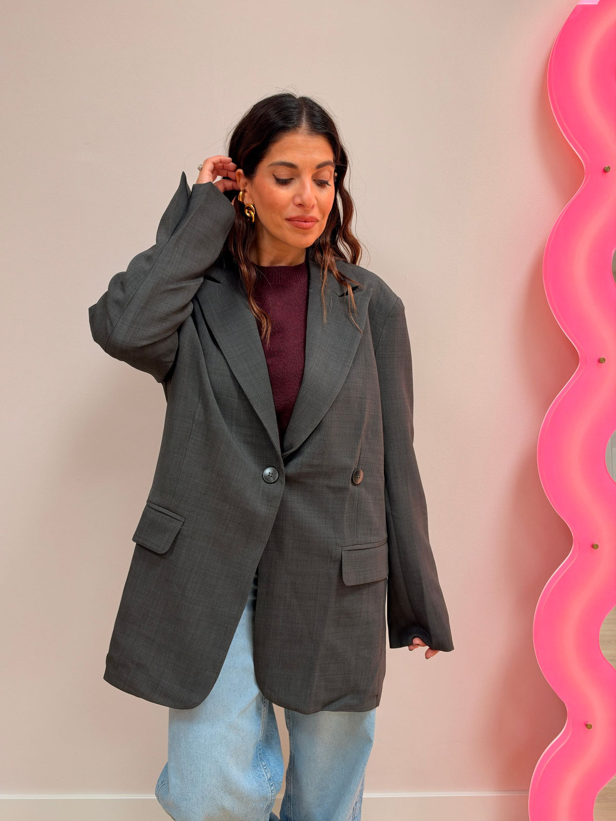 Blazer over doppiopetto Monroe GLAMOROUS