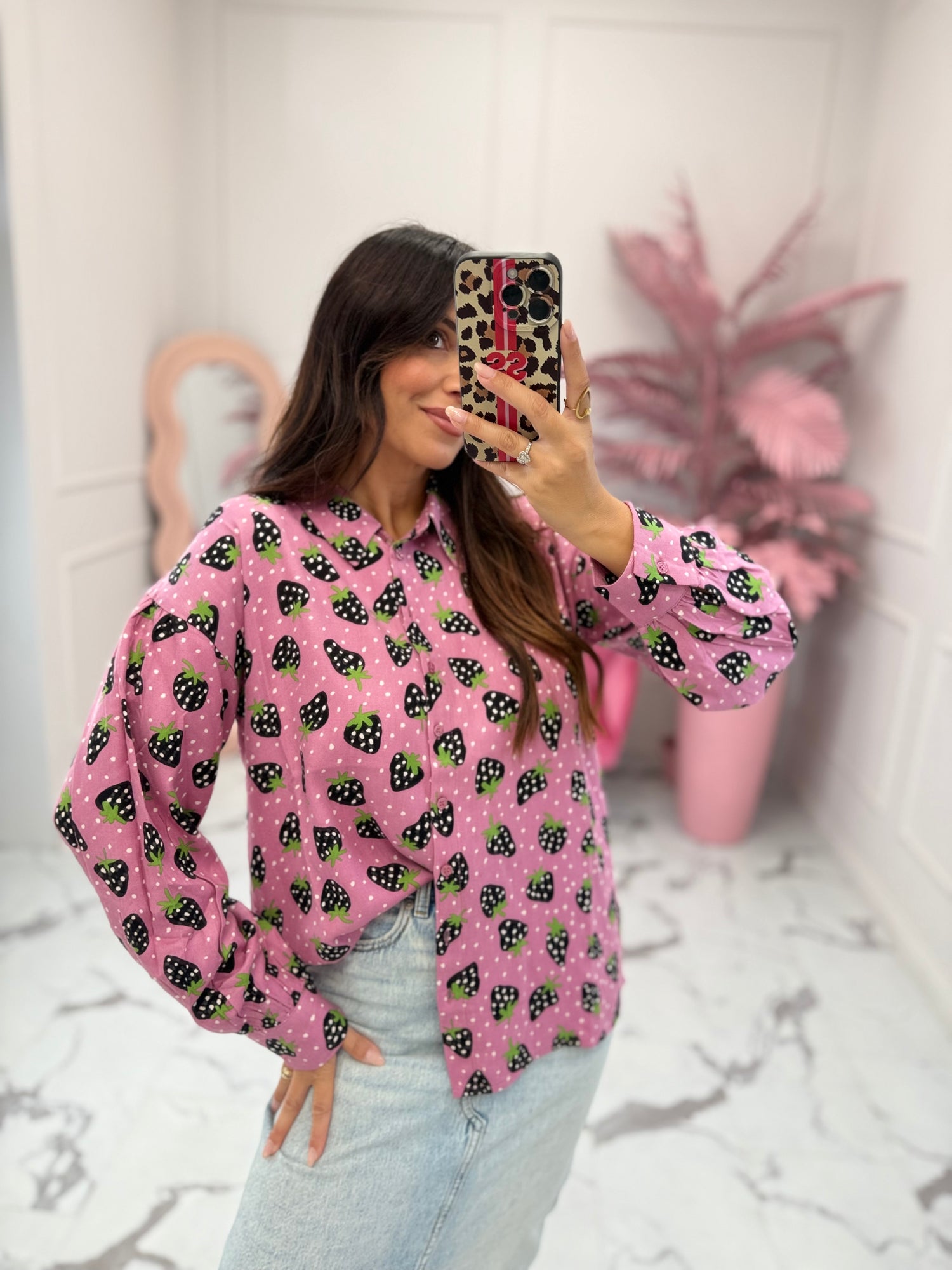 Camicia “Strawberries” COMPANIA FANTASTICA