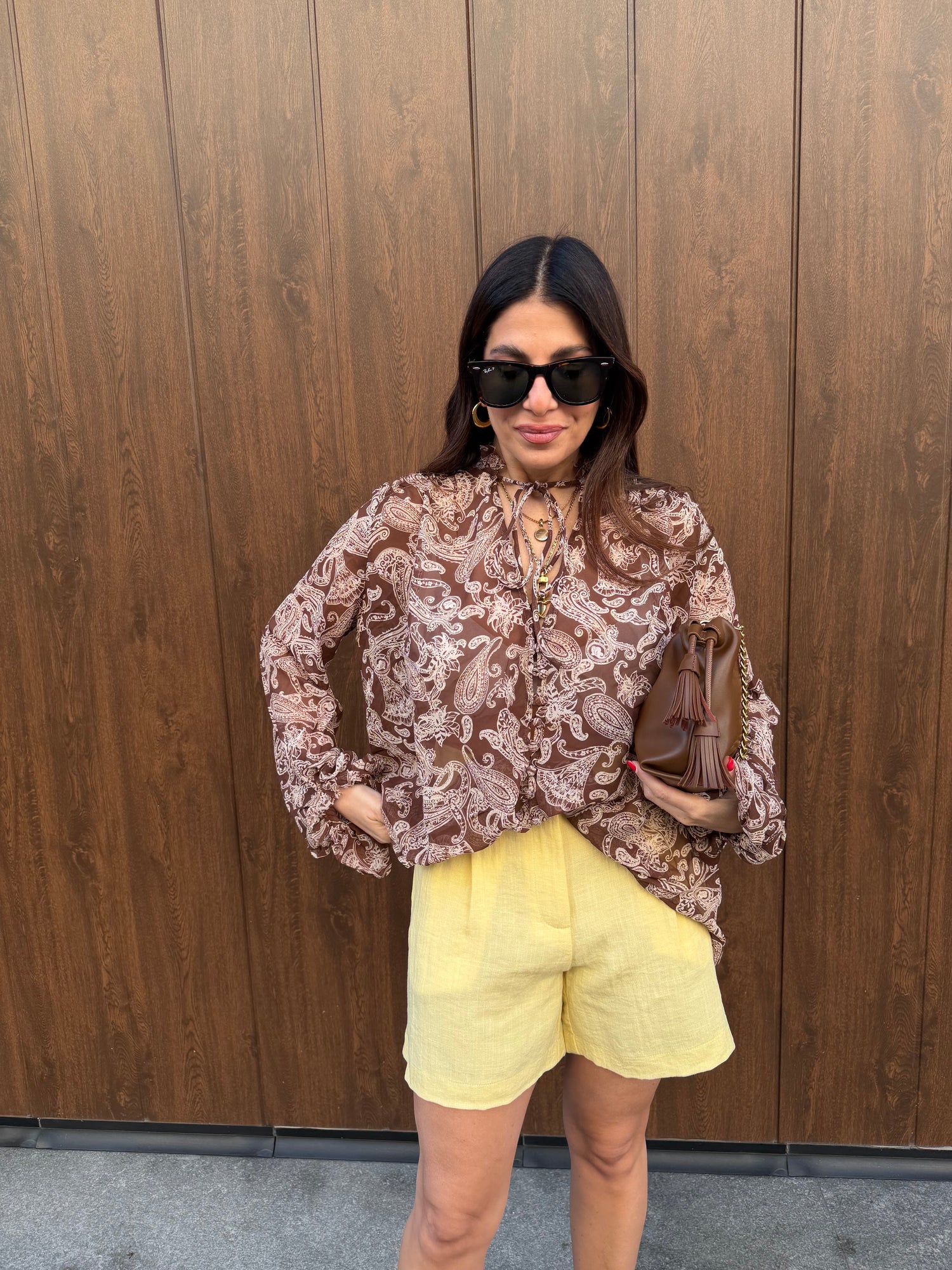 Blusa “Anika” GLAMOROUS