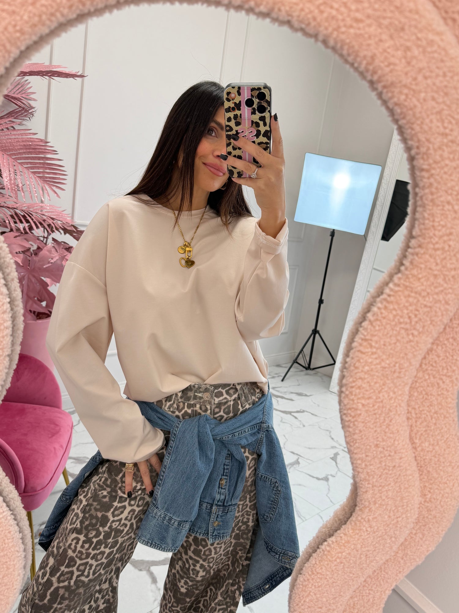 T-shirt manica lunga “Basic” LUMINA