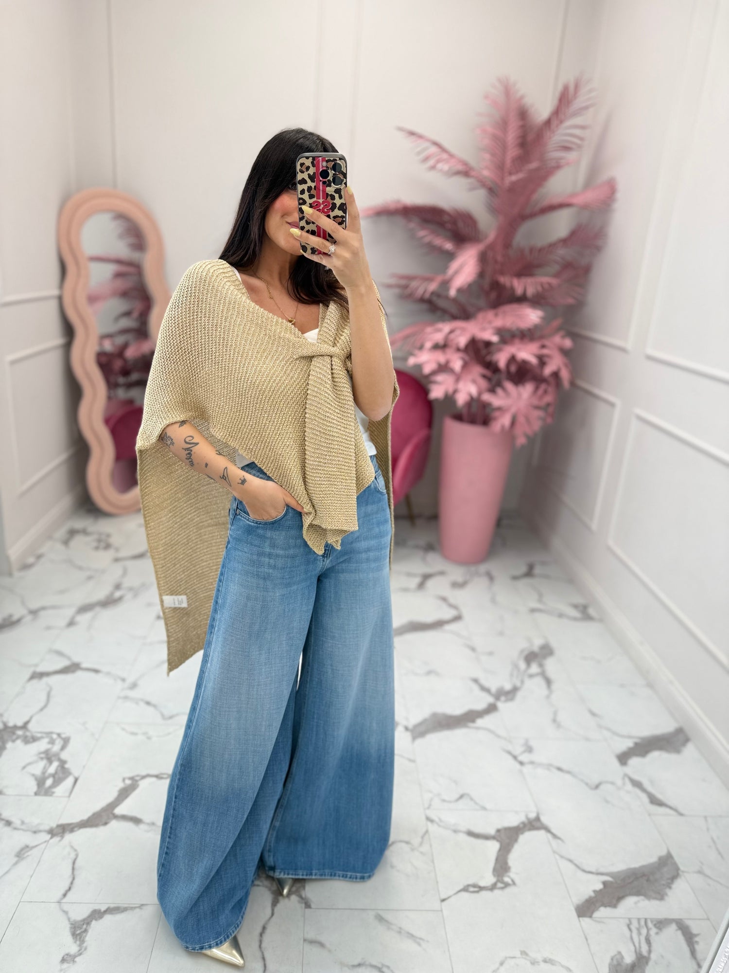 Jeans palazzo “Lucy” VICOLO