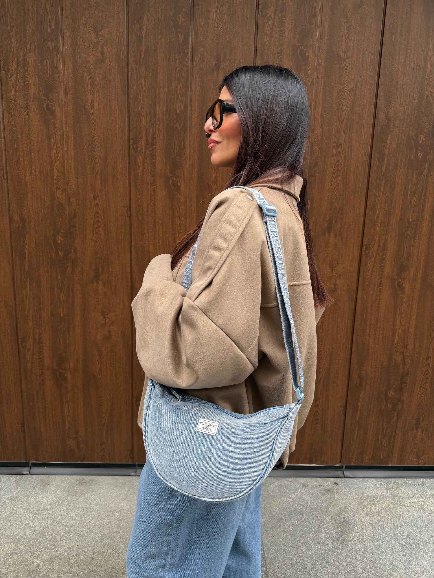 Borsa “Denim Moon” GUESS JEANS