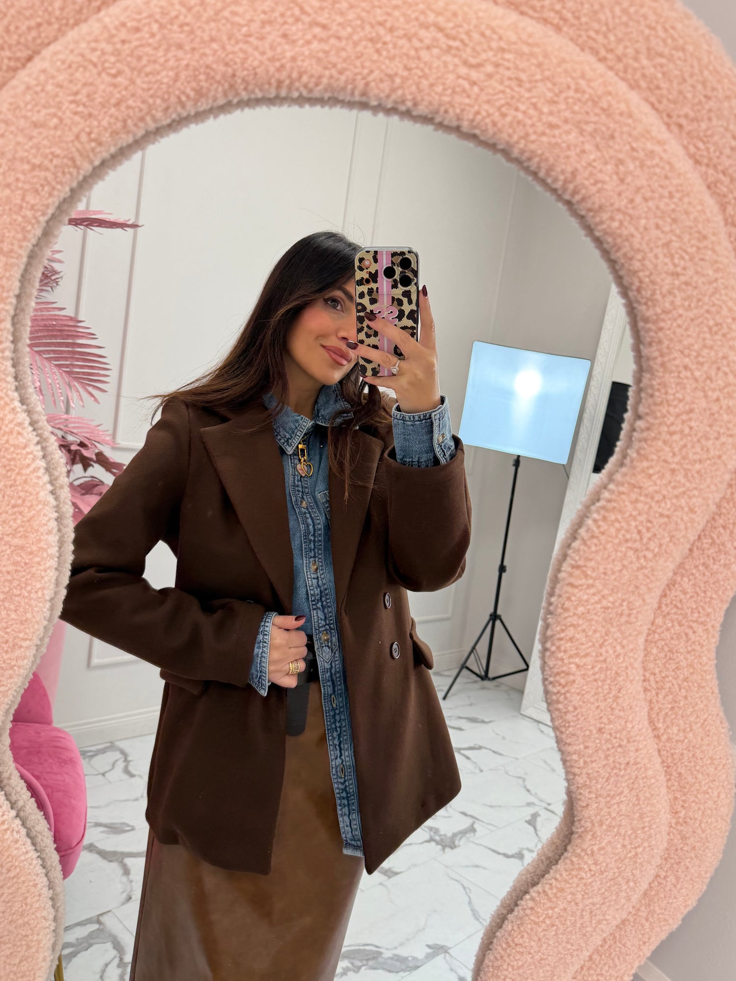 Blazer coat over LIP