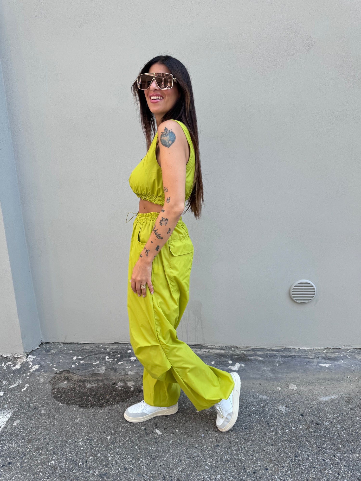 Pantalone parachute LUMINA