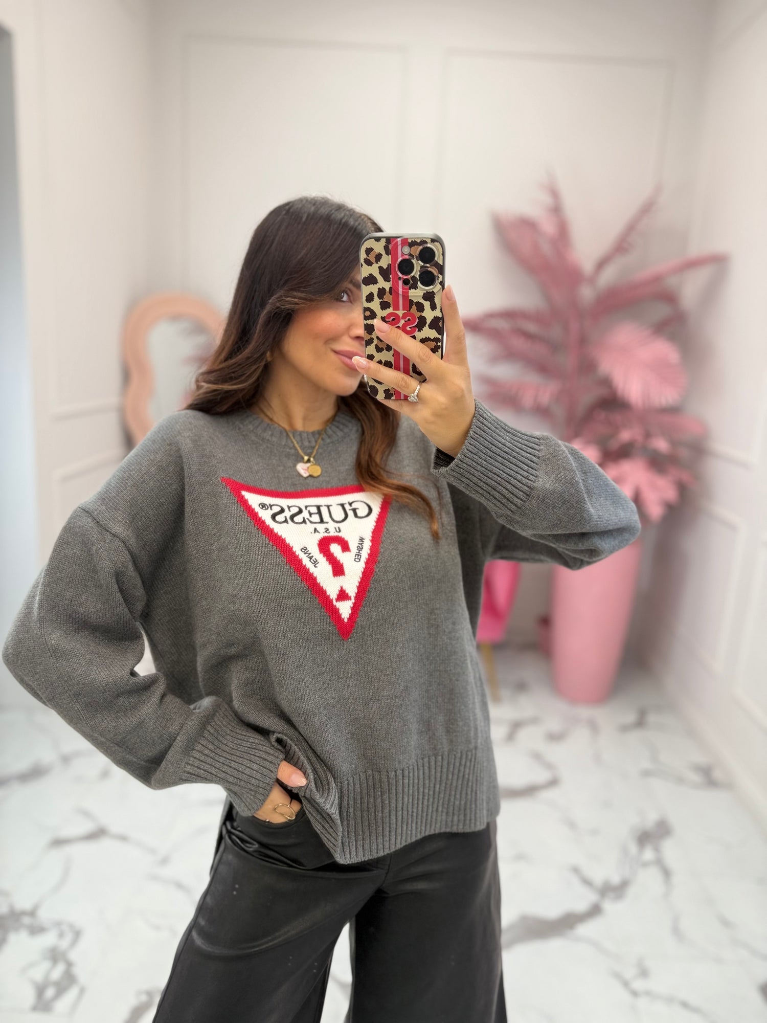 Maglioncino “Triangle” GUESS JEANS