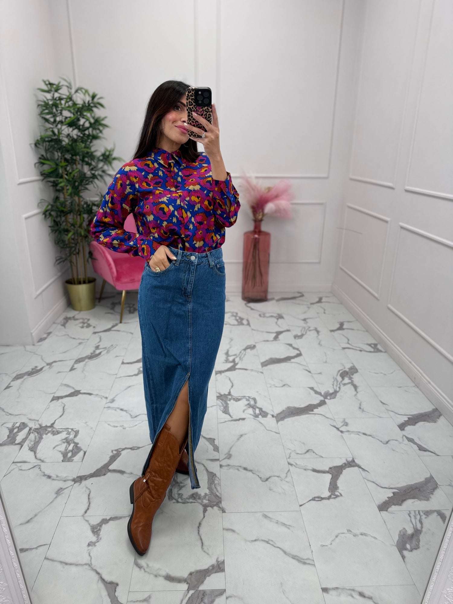 Gonna denim “New Aura” JJXX