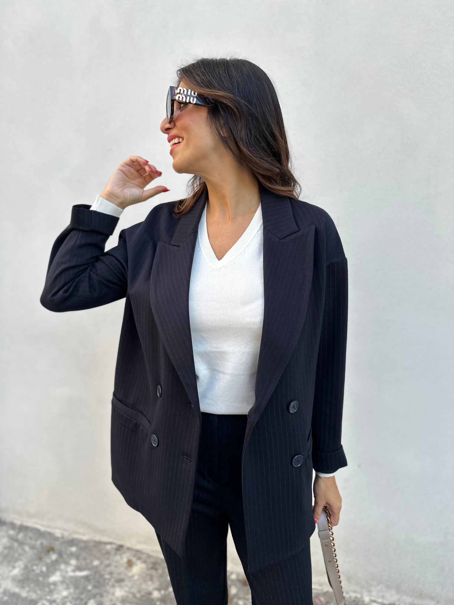 Blazer tailleur ‘’Gessato’’ VICOLO