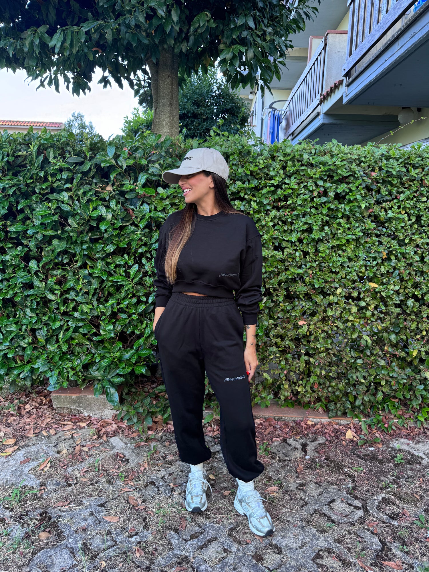 Felpa corta con stampa HINNOMINATE